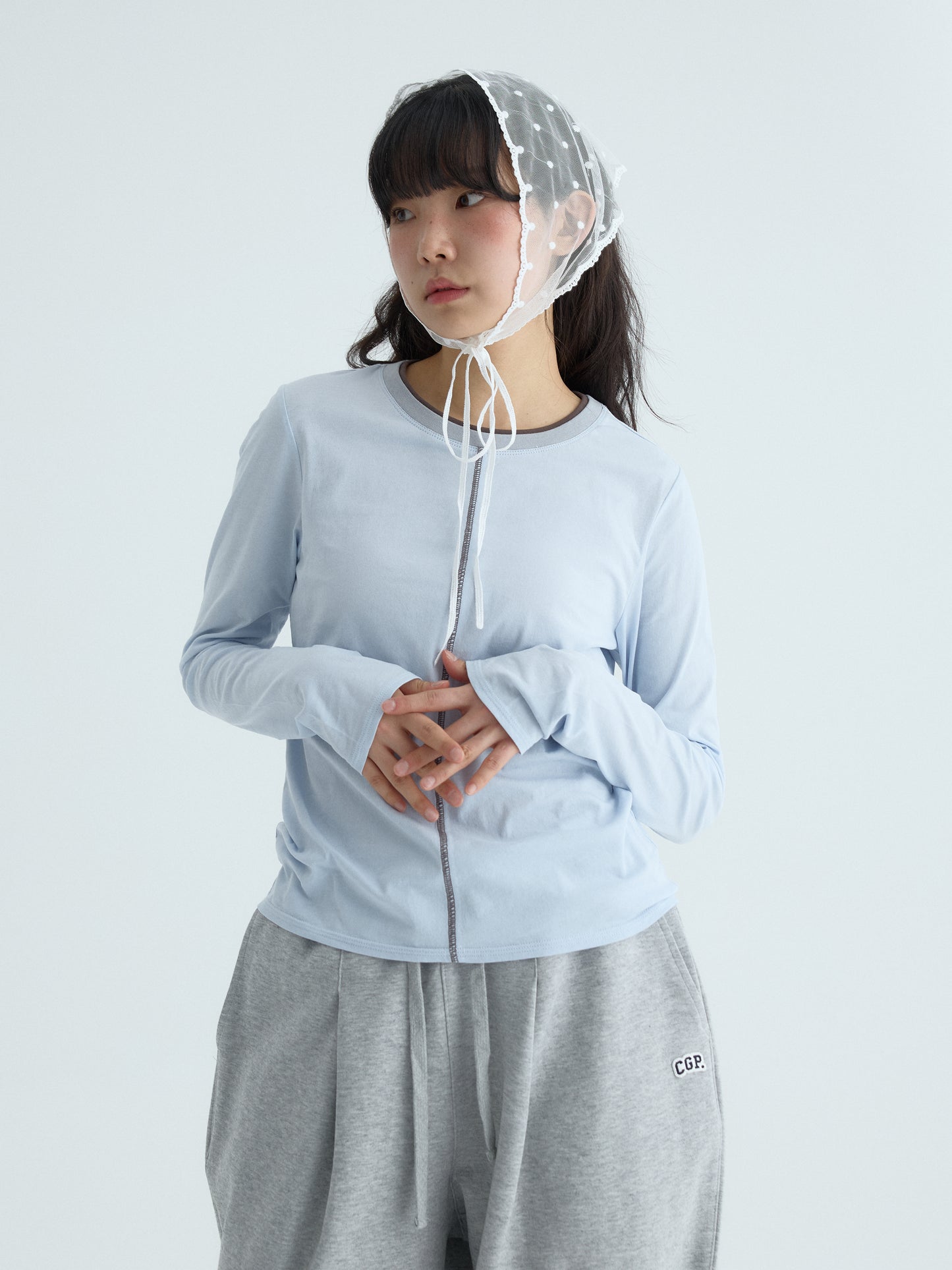 (Women) Stitch Point Long Sleeve CBFSWTL005
