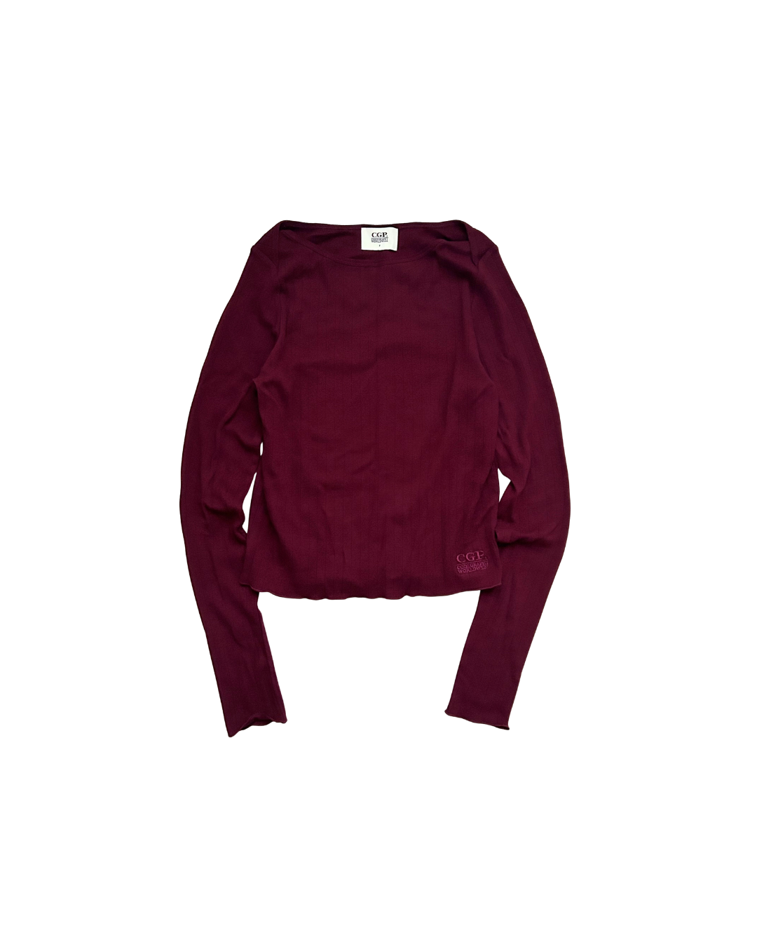 Sheer Long Sleeve Tee