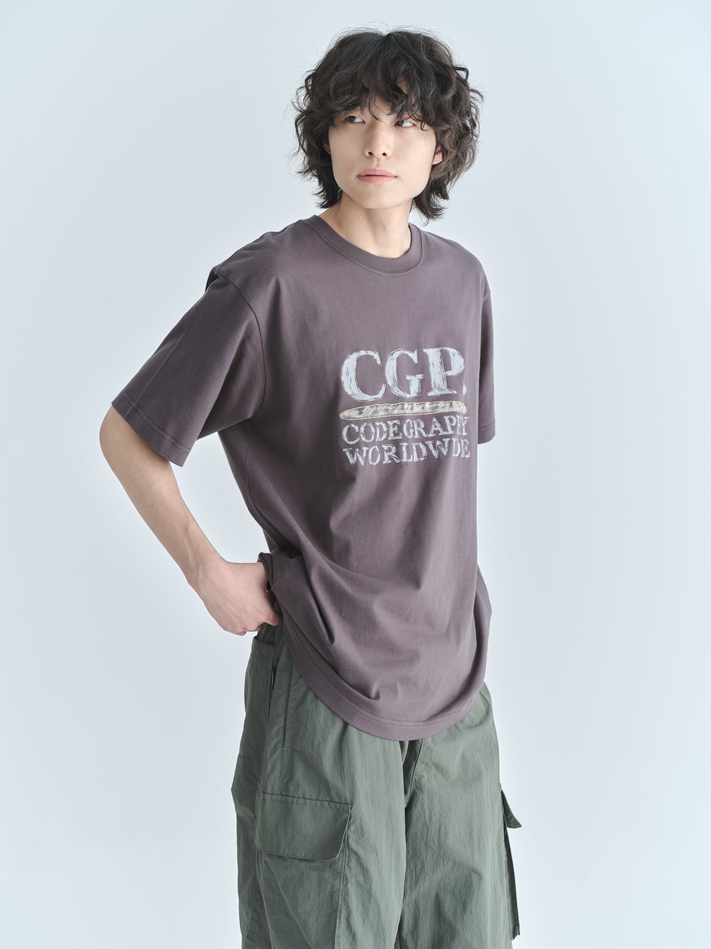 Square Logo Picnic Short Sleeve T-shirt CBFUUTS007