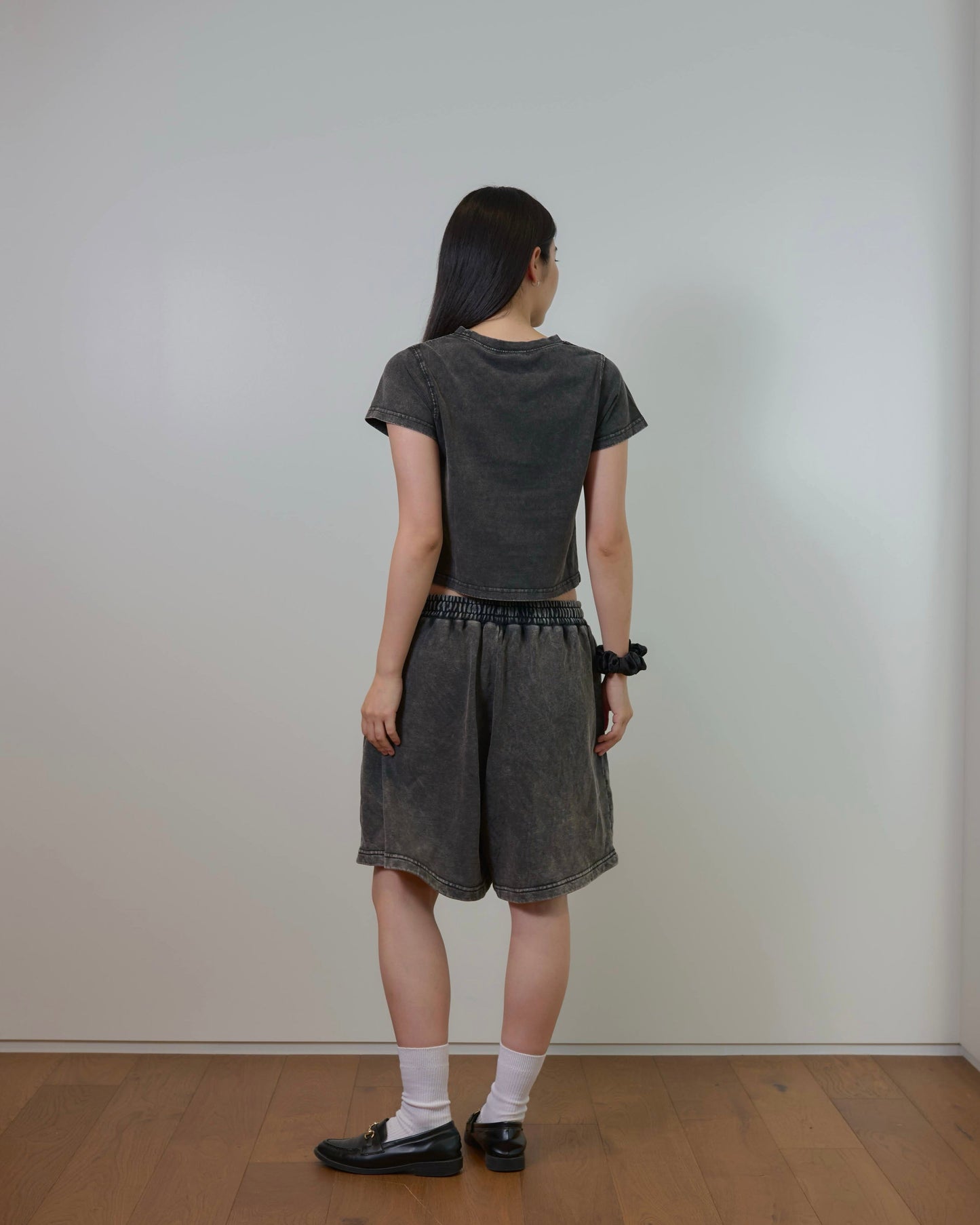Pigment Square Logo Sweat Shorts