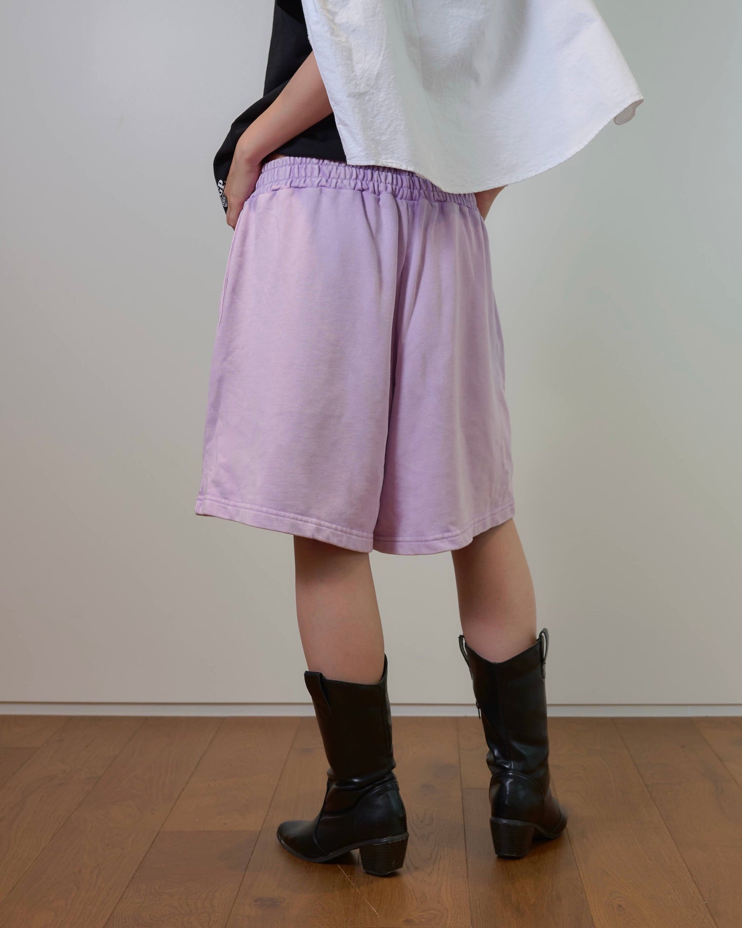 Pigment Square Logo Sweat Shorts