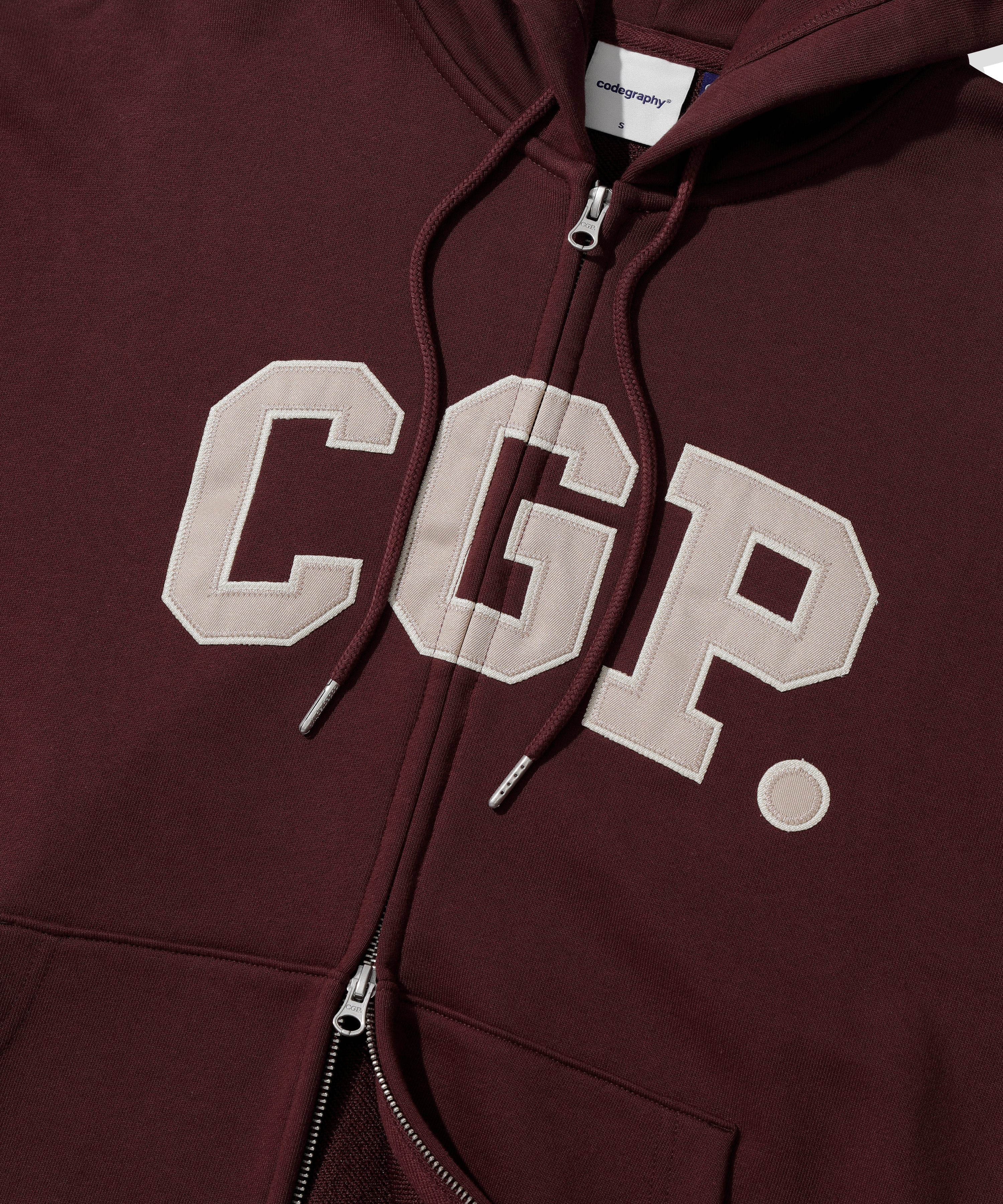 CGP Arch Logo Hooded Zip-up CBEBUTC330 – codegraphy
