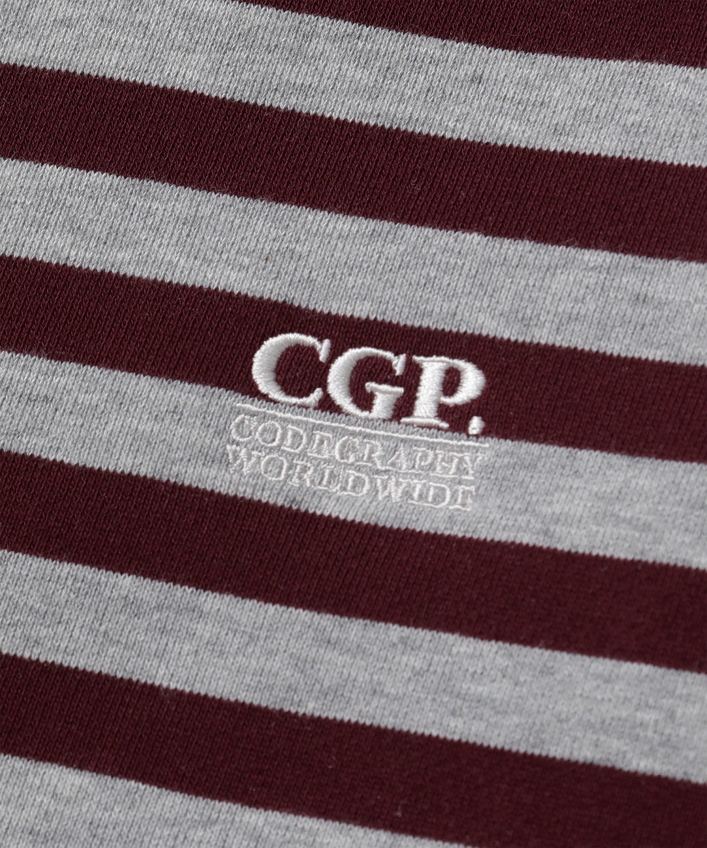 Striped Hooded Zip-up CBFSUTC002