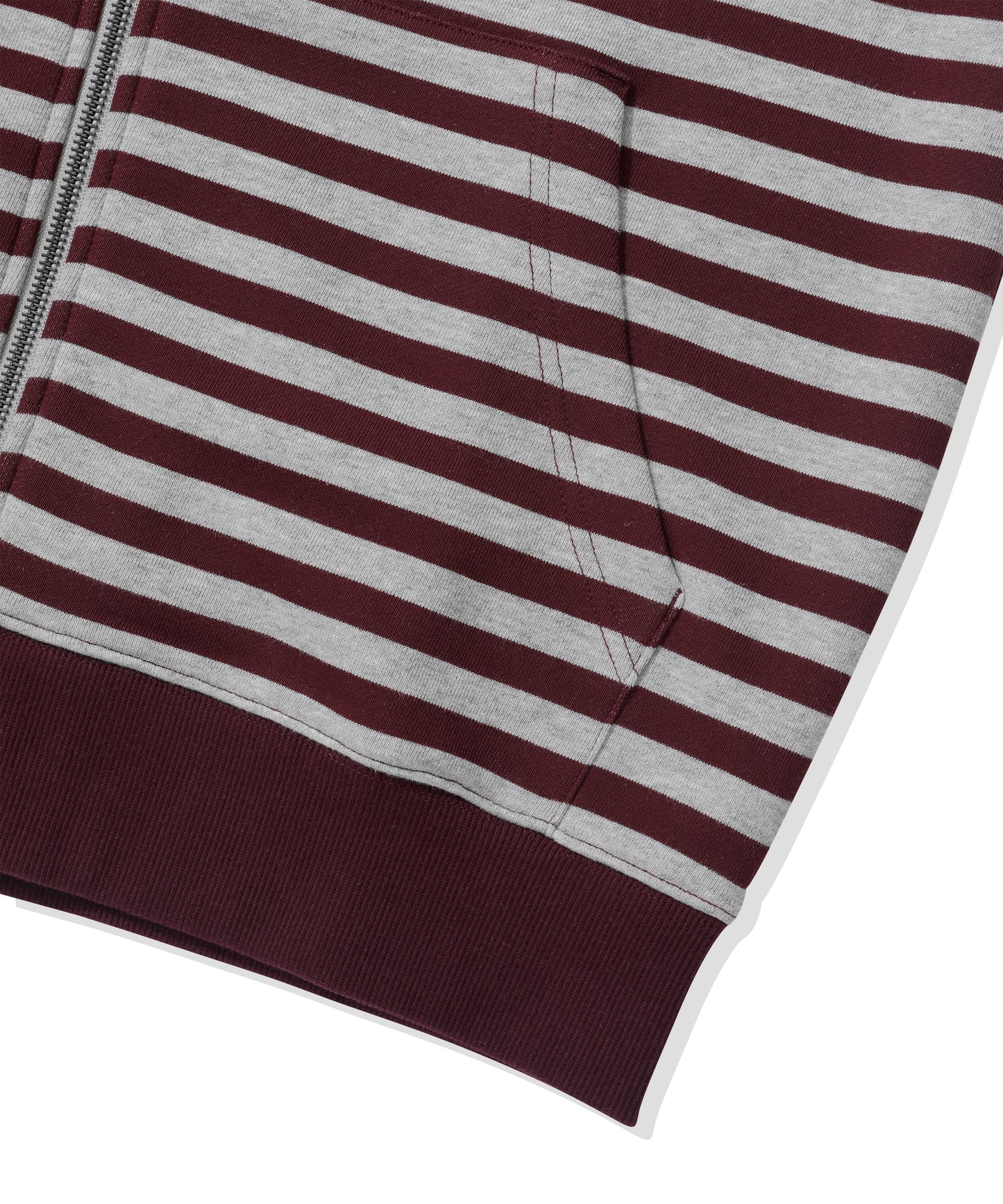 Striped Hooded Zip-up CBFSUTC002
