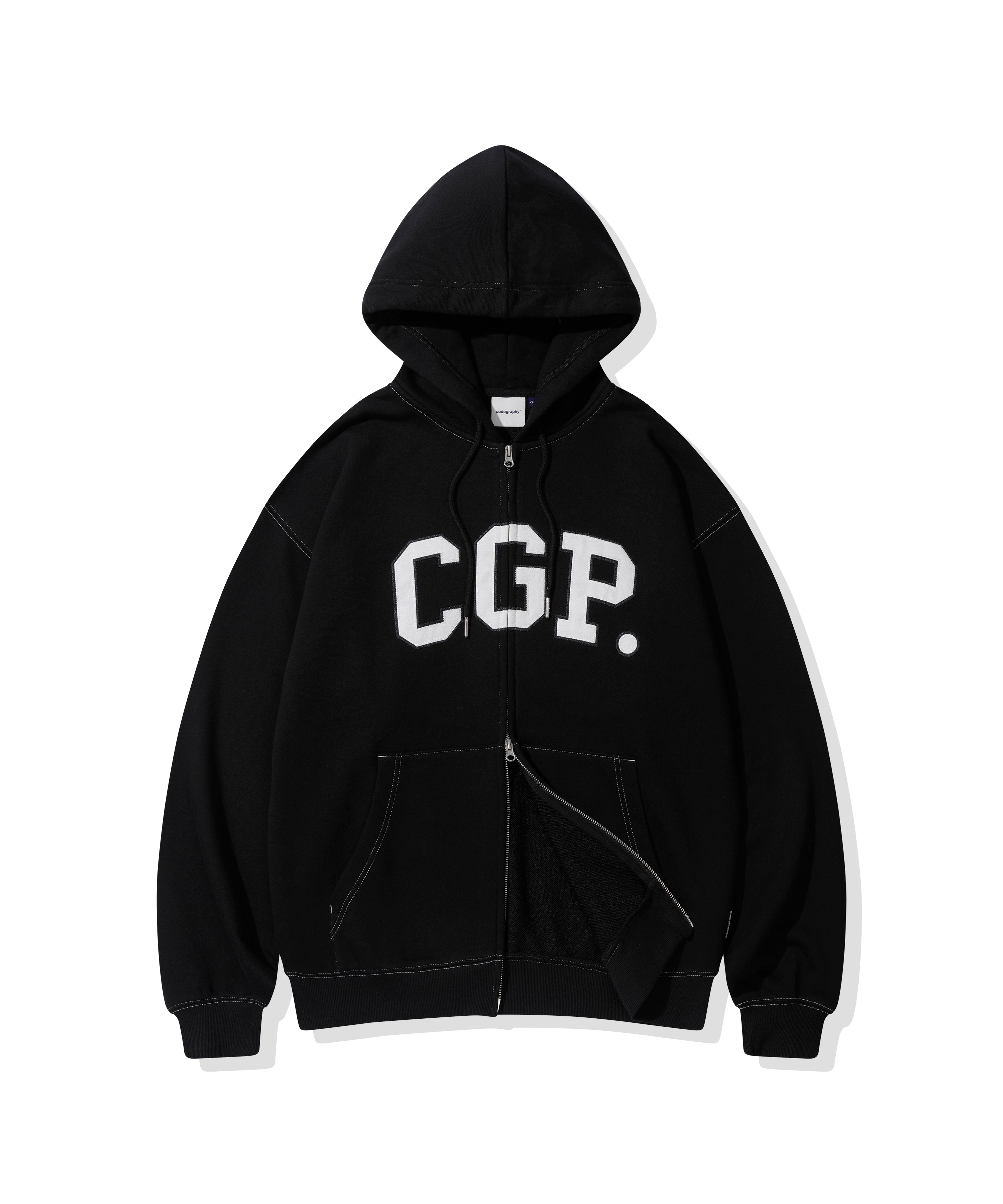CGP Arch Logo Hooded Zip-up CBEBUTC330 – codegraphy