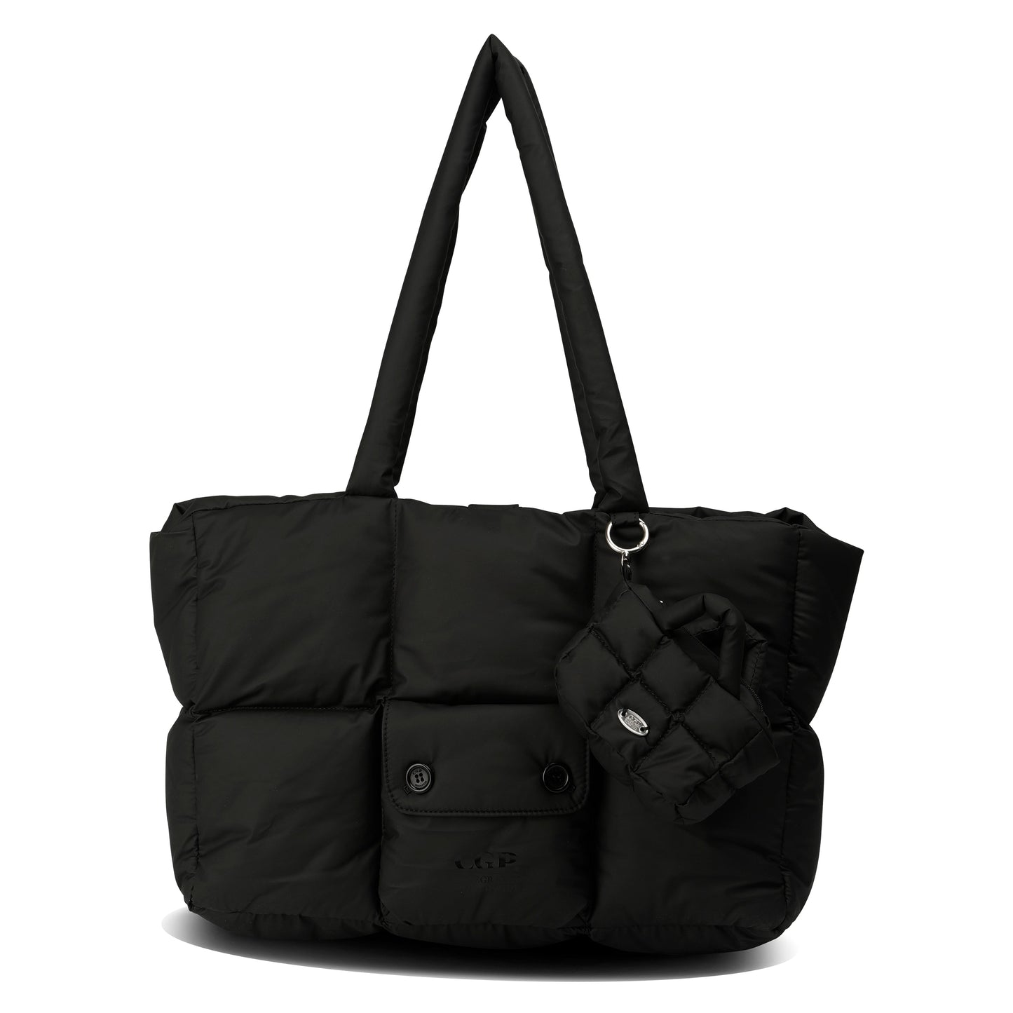 (Women) Button point padding tote bag CBEWWBS080