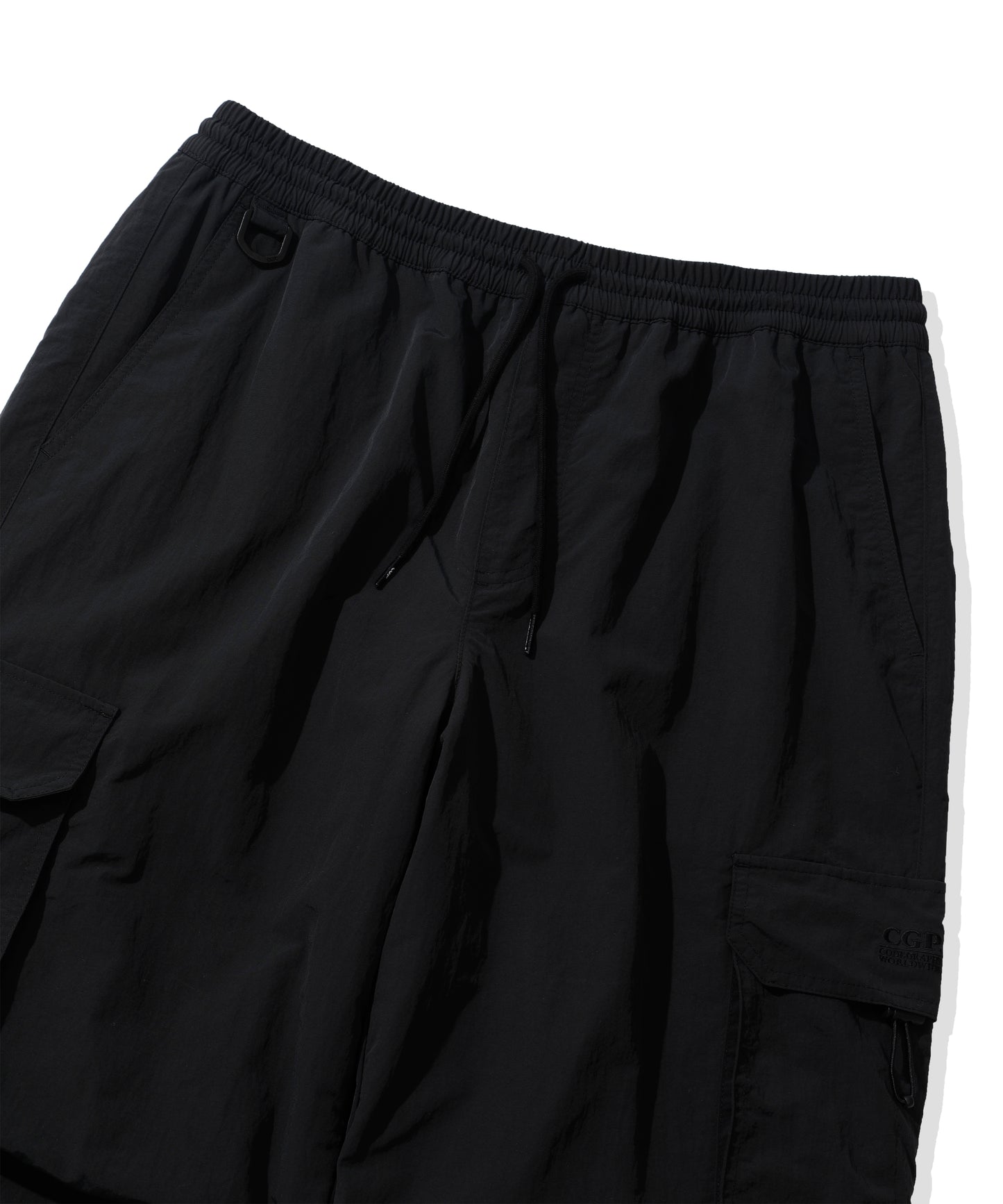 [fleece ver.] Nylon cargo parachute pants CBEWUWP070