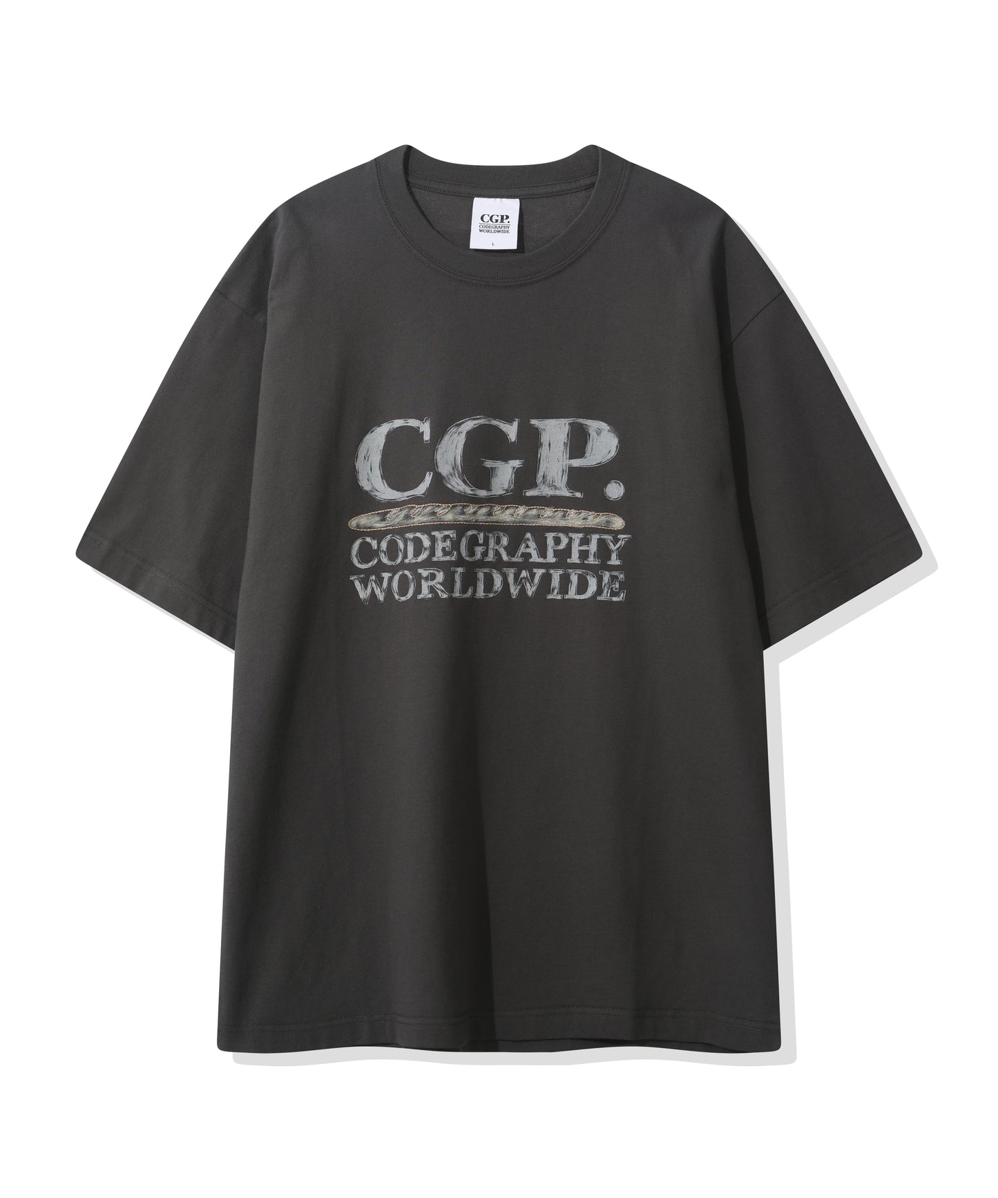 Square Logo Picnic Short Sleeve T-shirt CBFUUTS007