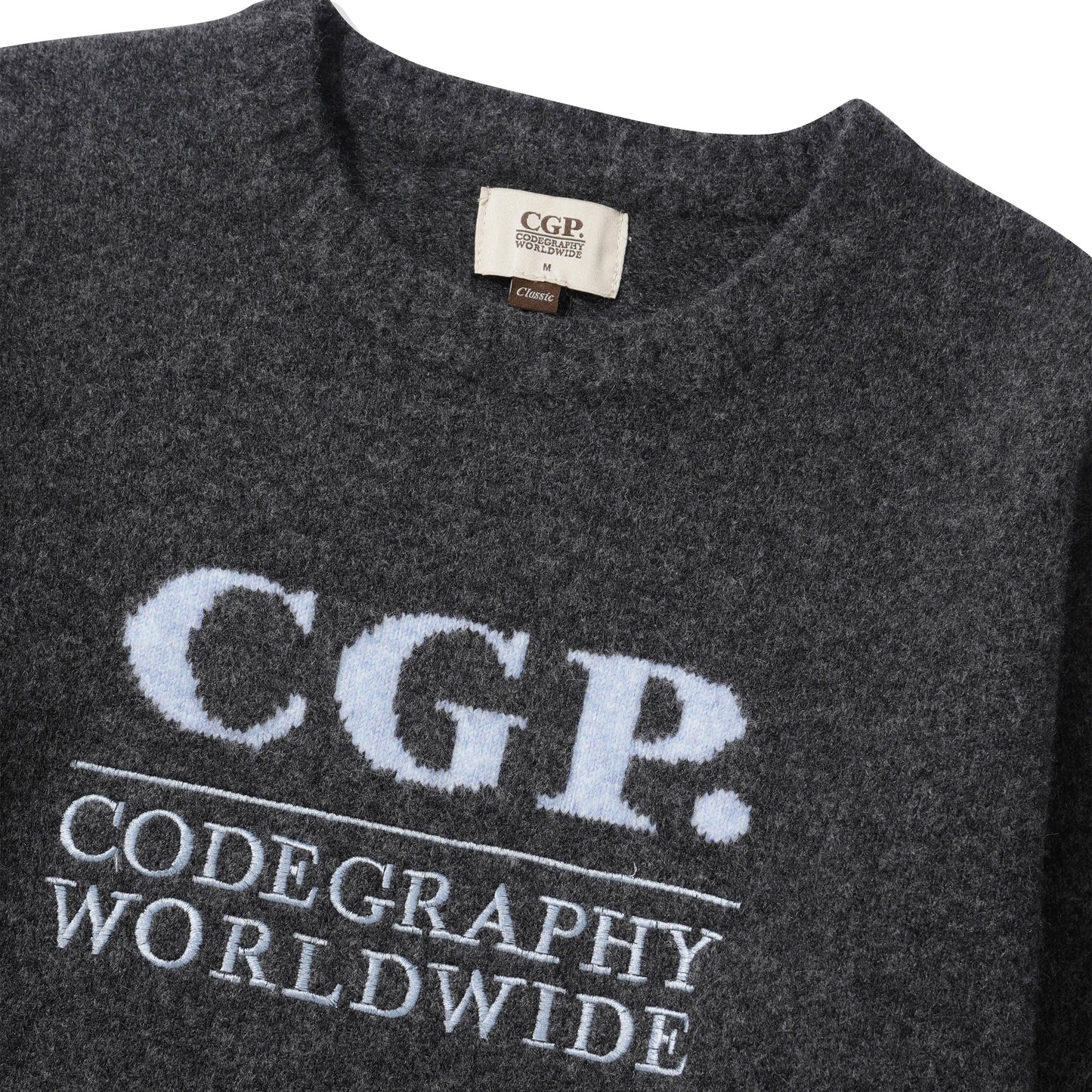 (Women) Square boucle knit CBEWWKL080