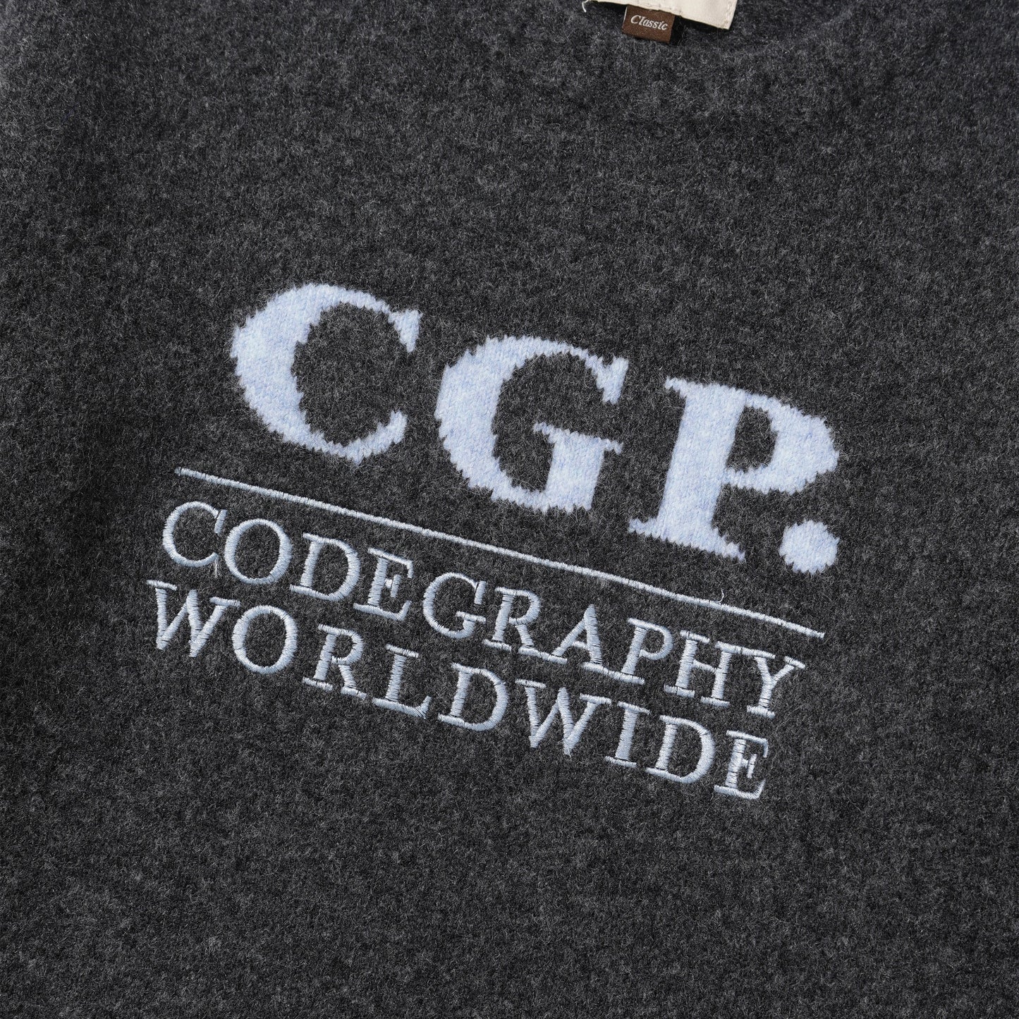 (Women) Square boucle knit CBEWWKL080