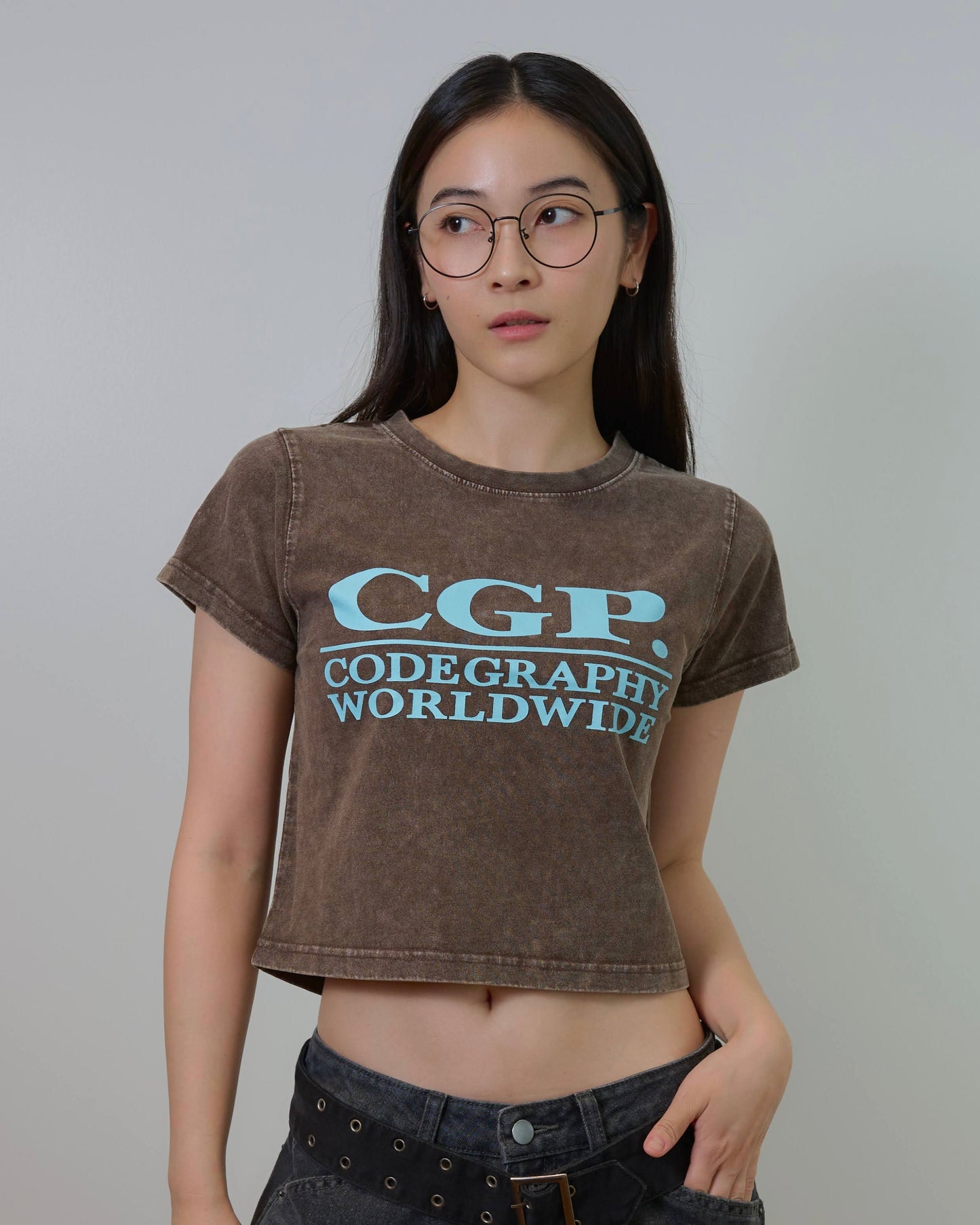 Pigment Square Logo Tee2