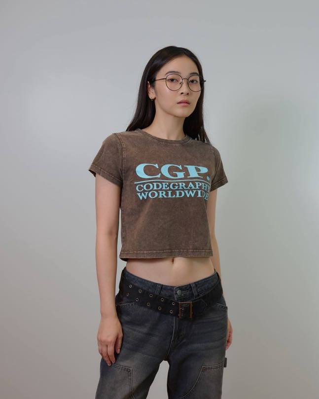 Pigment Square Logo Tee2