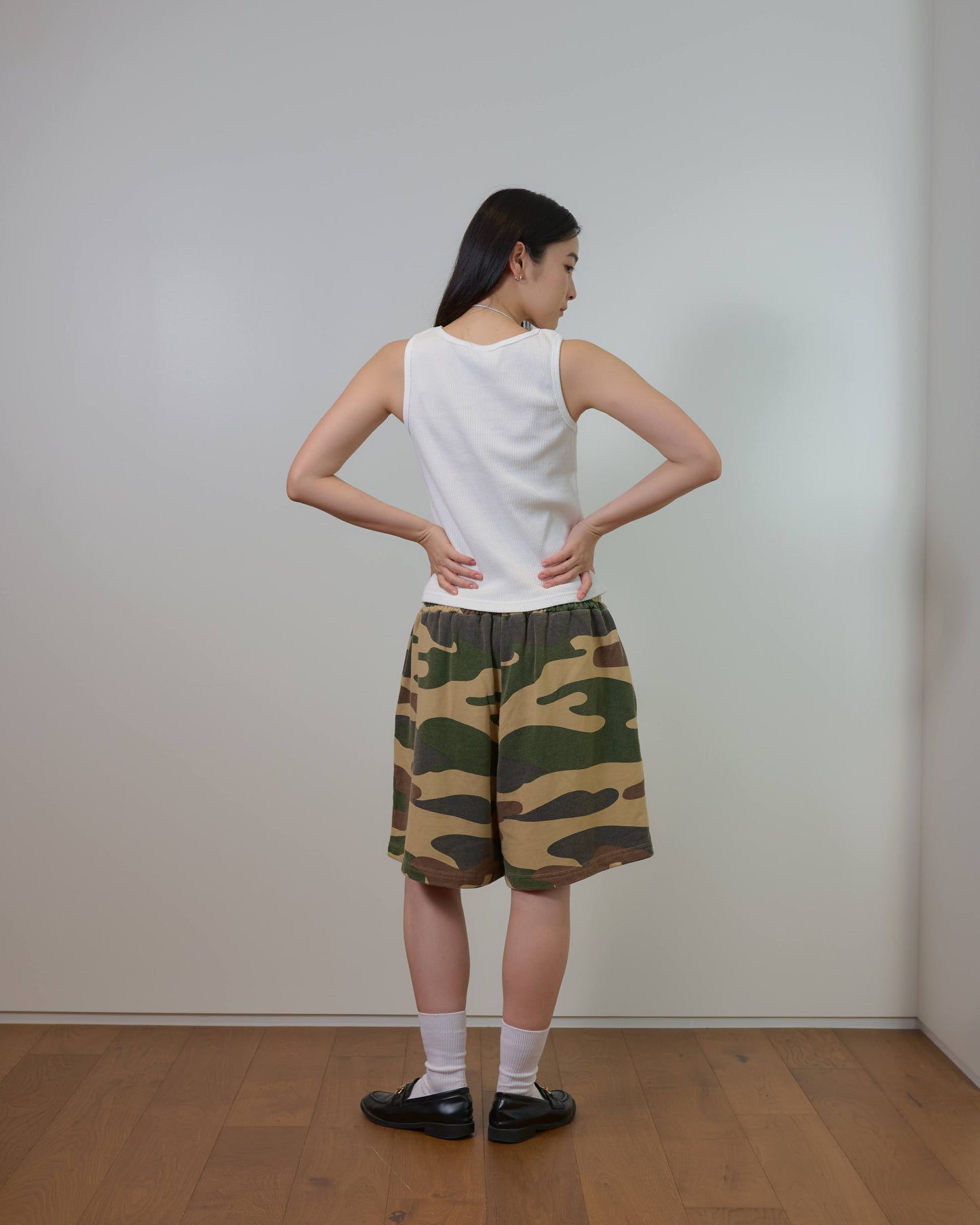 Pigment Square Logo Sweat Shorts