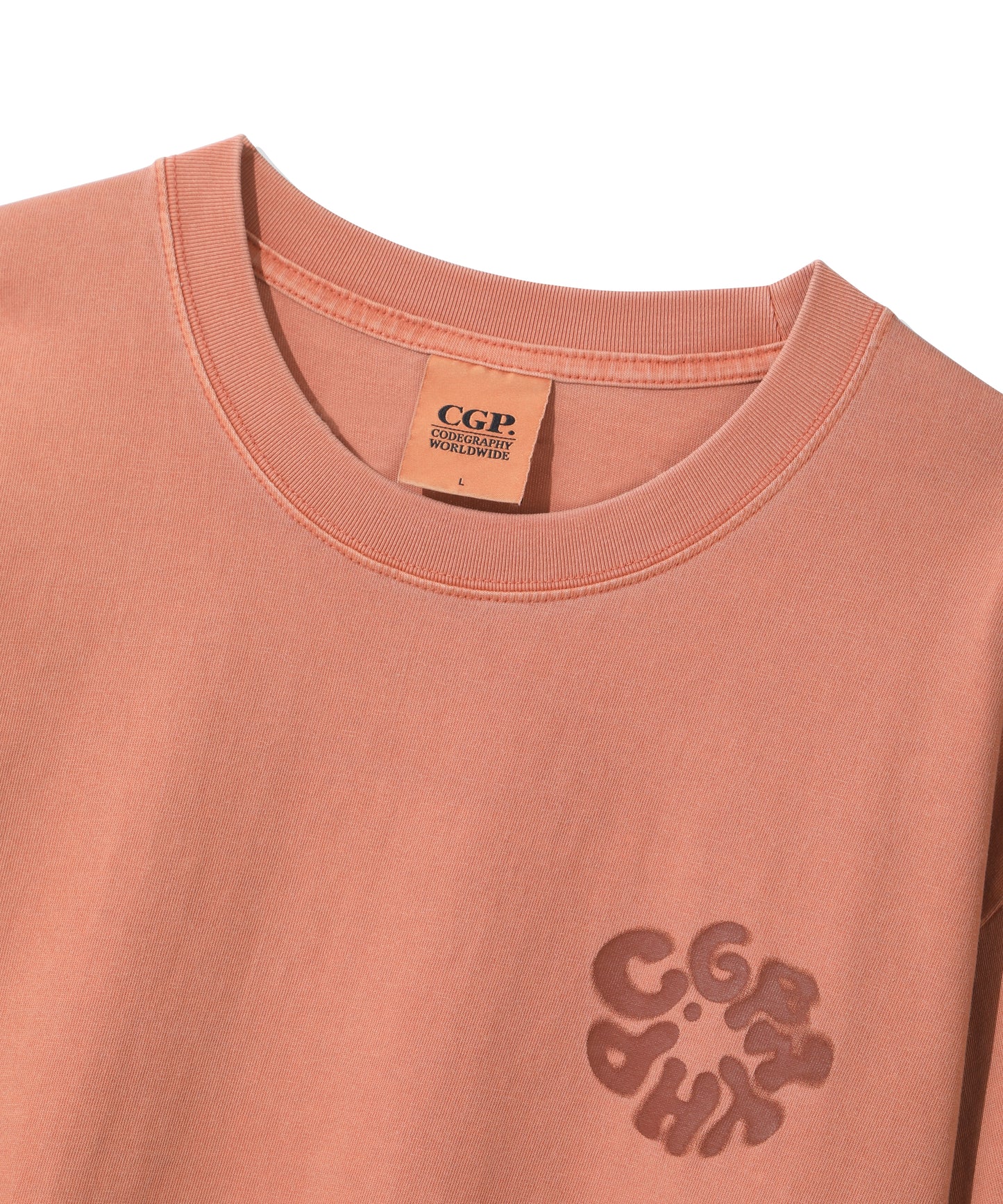 Round C.GRAPHY Pigment Big Overfit Short Sleeve T-shirt CBFUUTS025