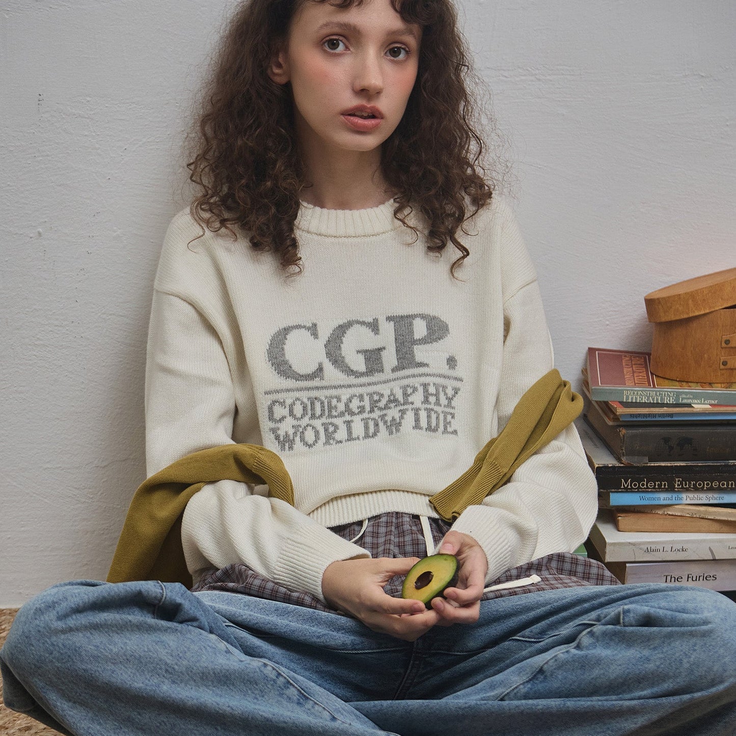 (Women) Square Round Knit CBEWWKL040