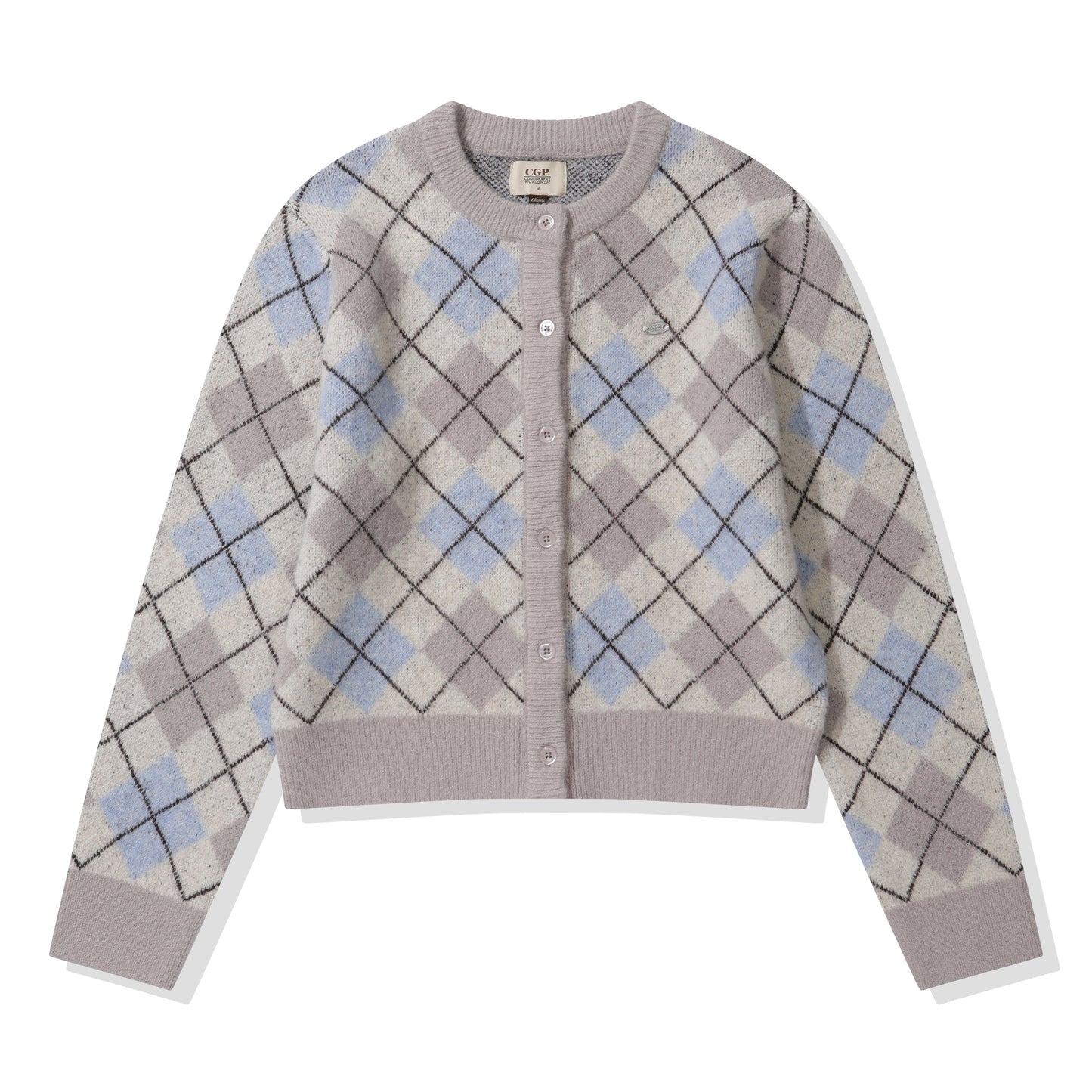 (Women) Argyle Cardigan CBEWWKC040