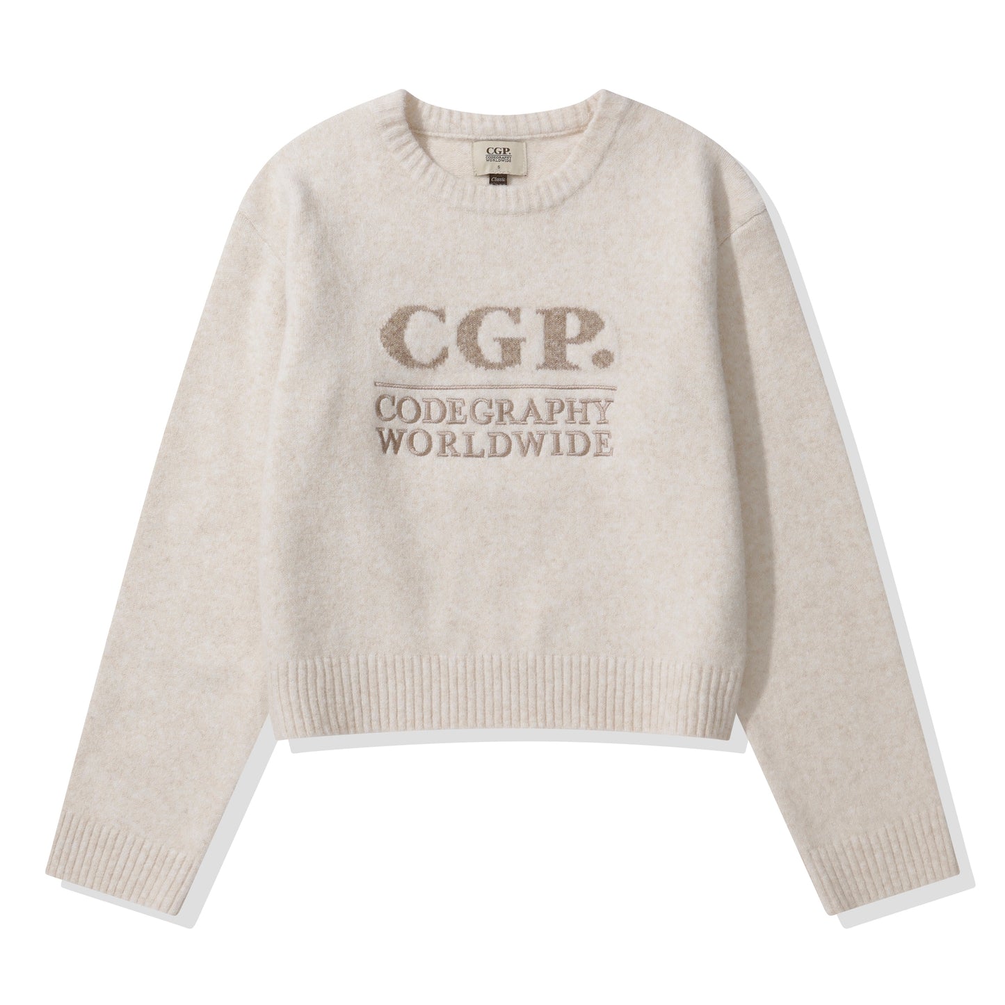 (Women) Square boucle knit CBEWWKL080