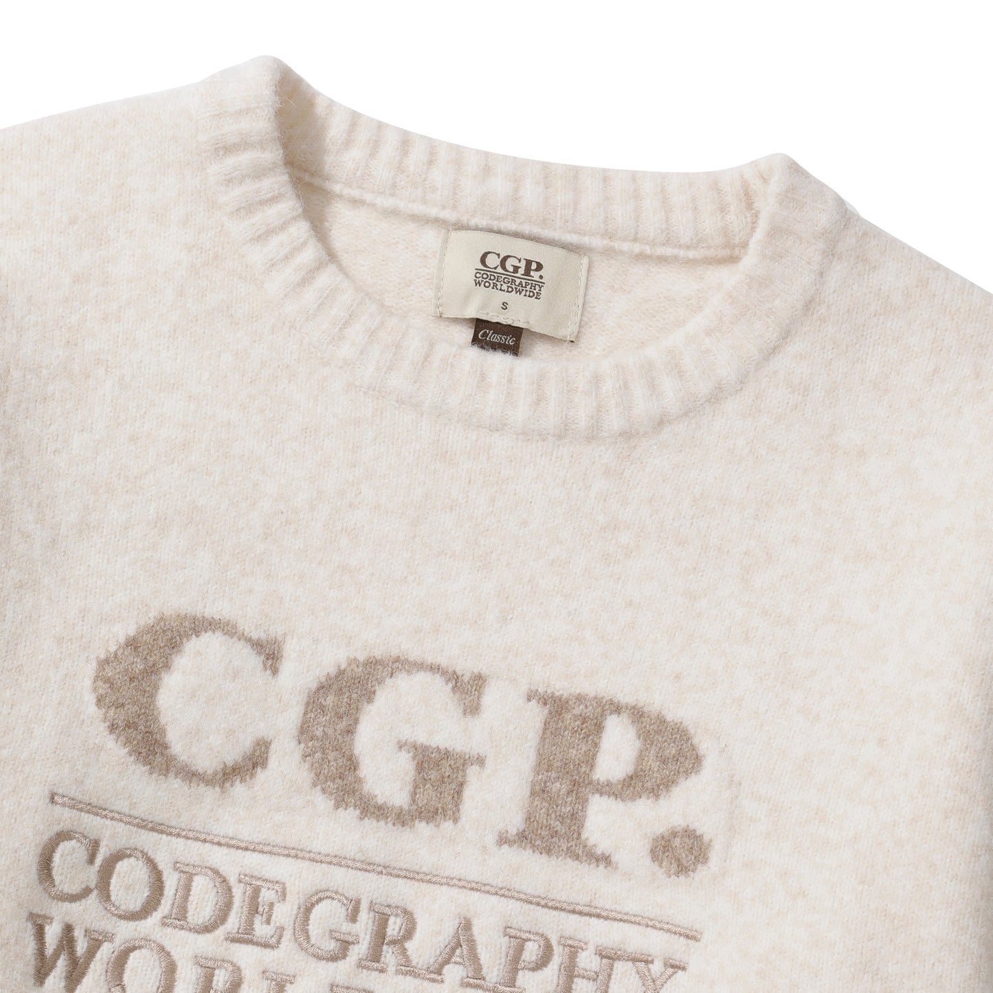 (Women) Square boucle knit CBEWWKL080