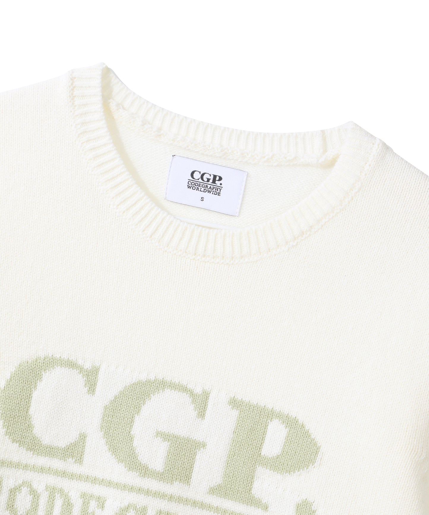 (Women's) Big Square Logo Short Sleeve Knit CBFUWKS002