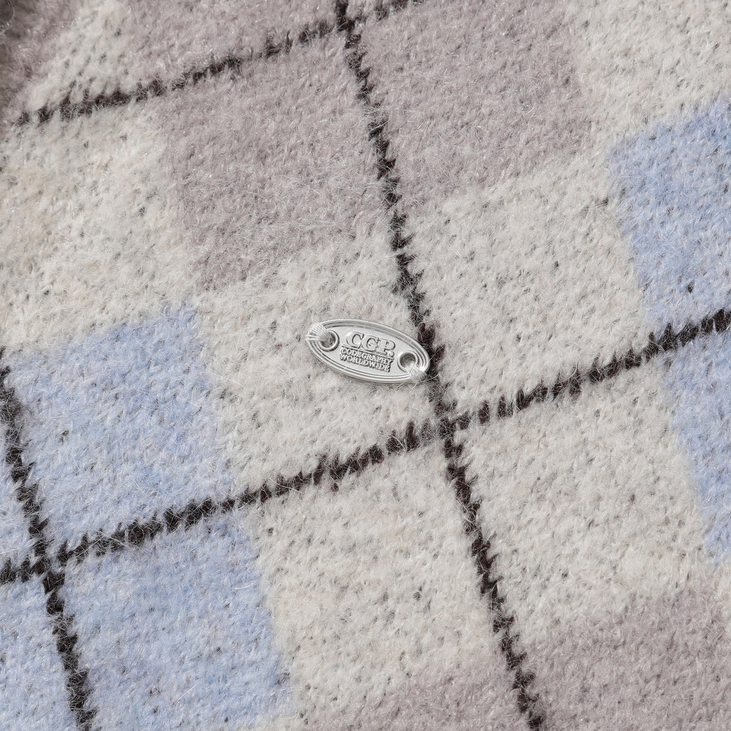 (Women) Argyle Cardigan CBEWWKC040