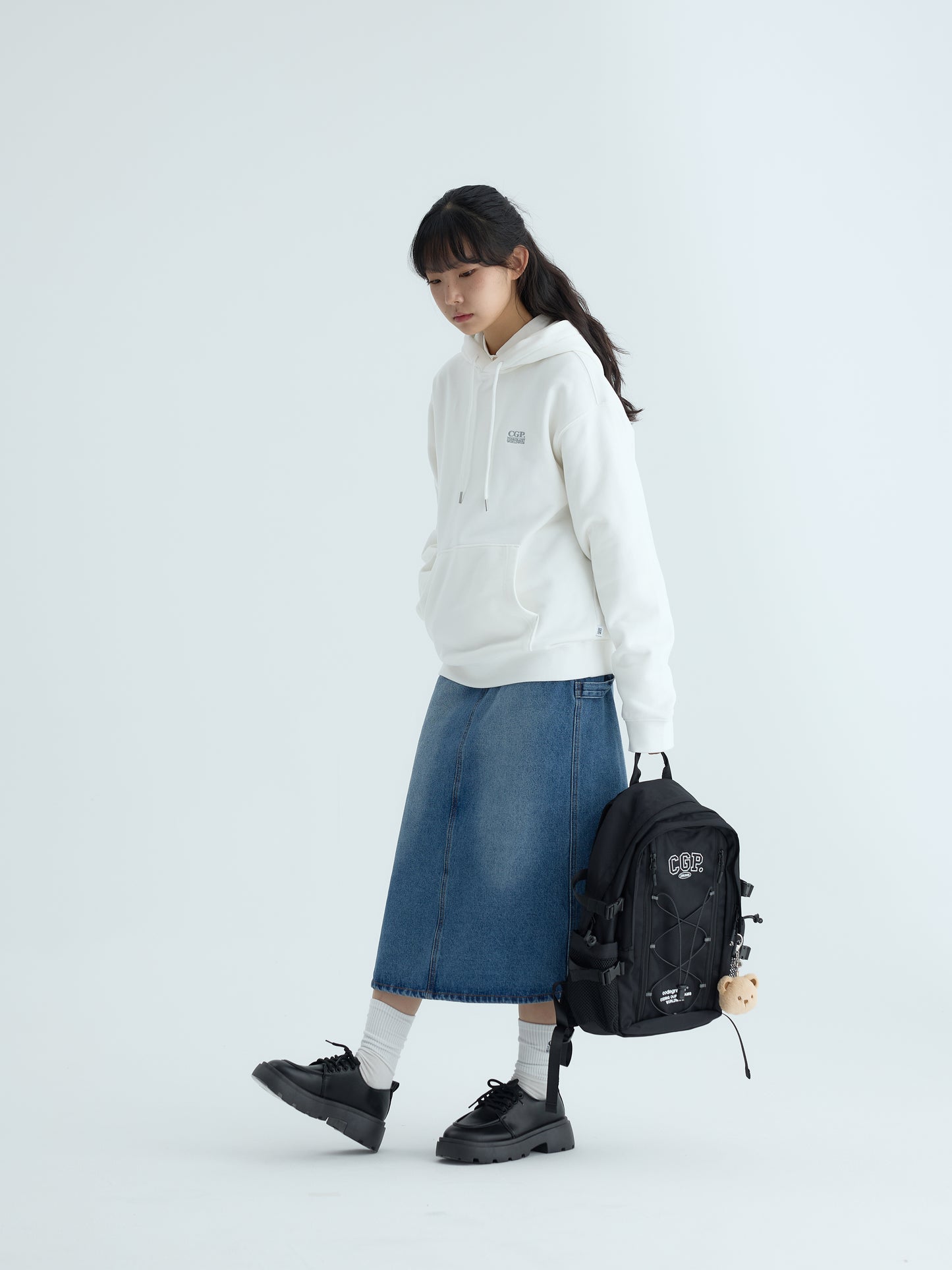 (Women's) Denim Long Skirt　CBEFWDS010