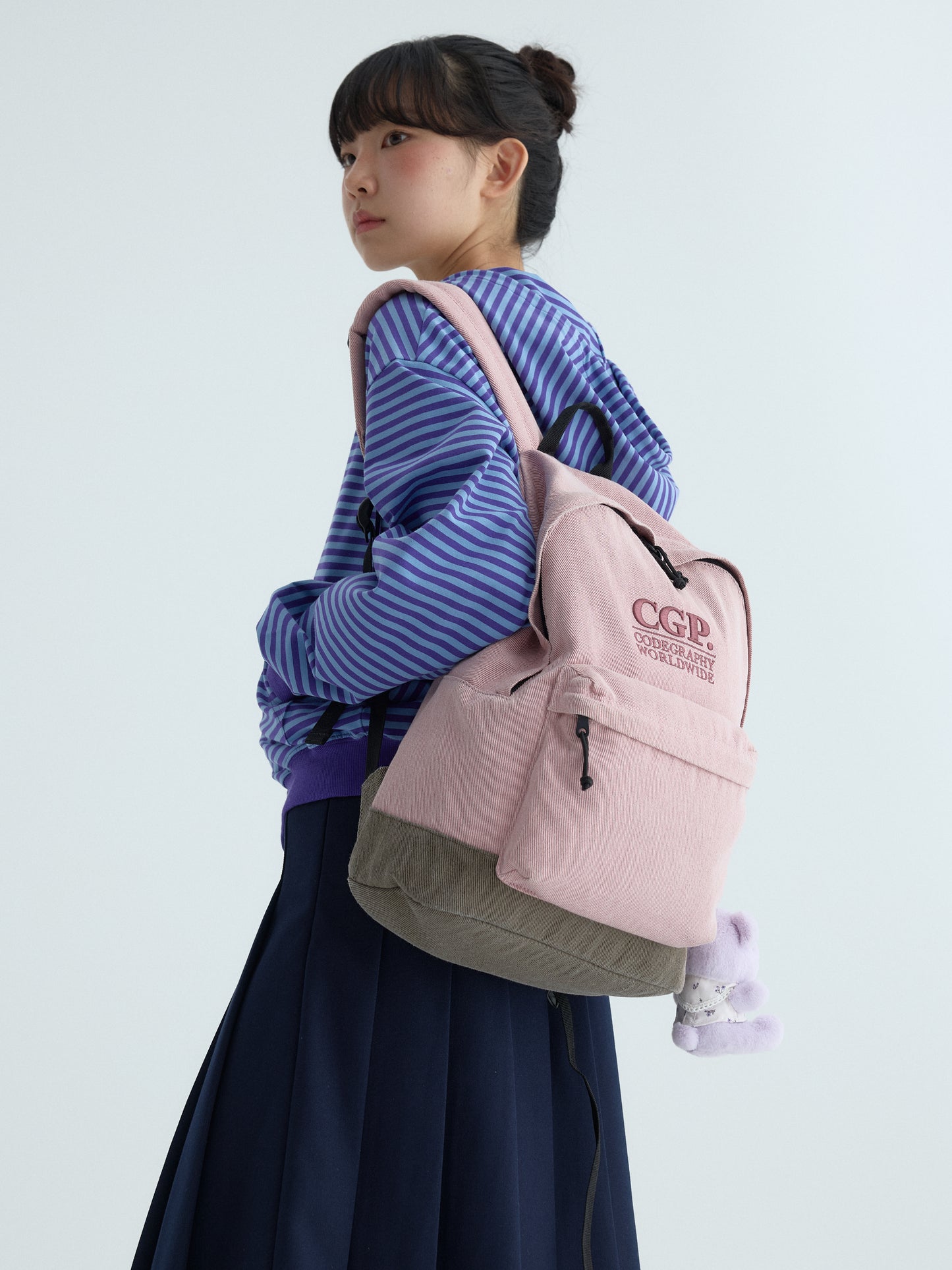 Square Logo Solid Backpack CBFAUBP002