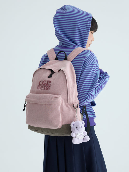 Square Logo Solid Backpack CBFAUBP002