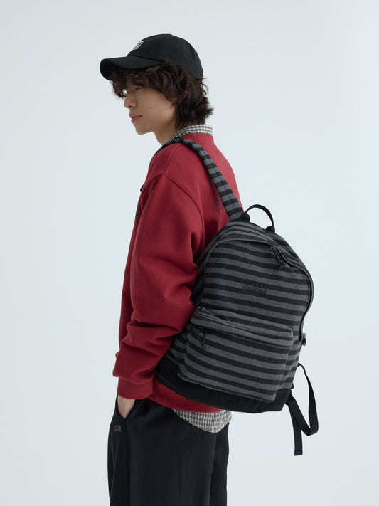Square Logo Stripe Backpack CBFUUBP004