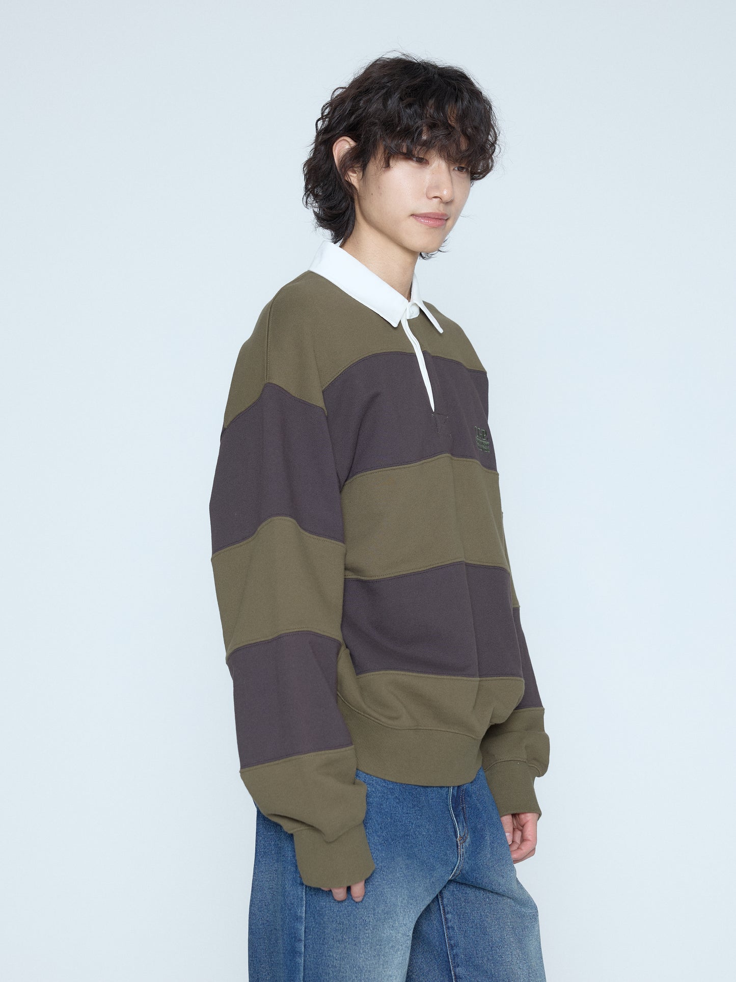 Striped Rugby Sweatshirt CBFSUTL011