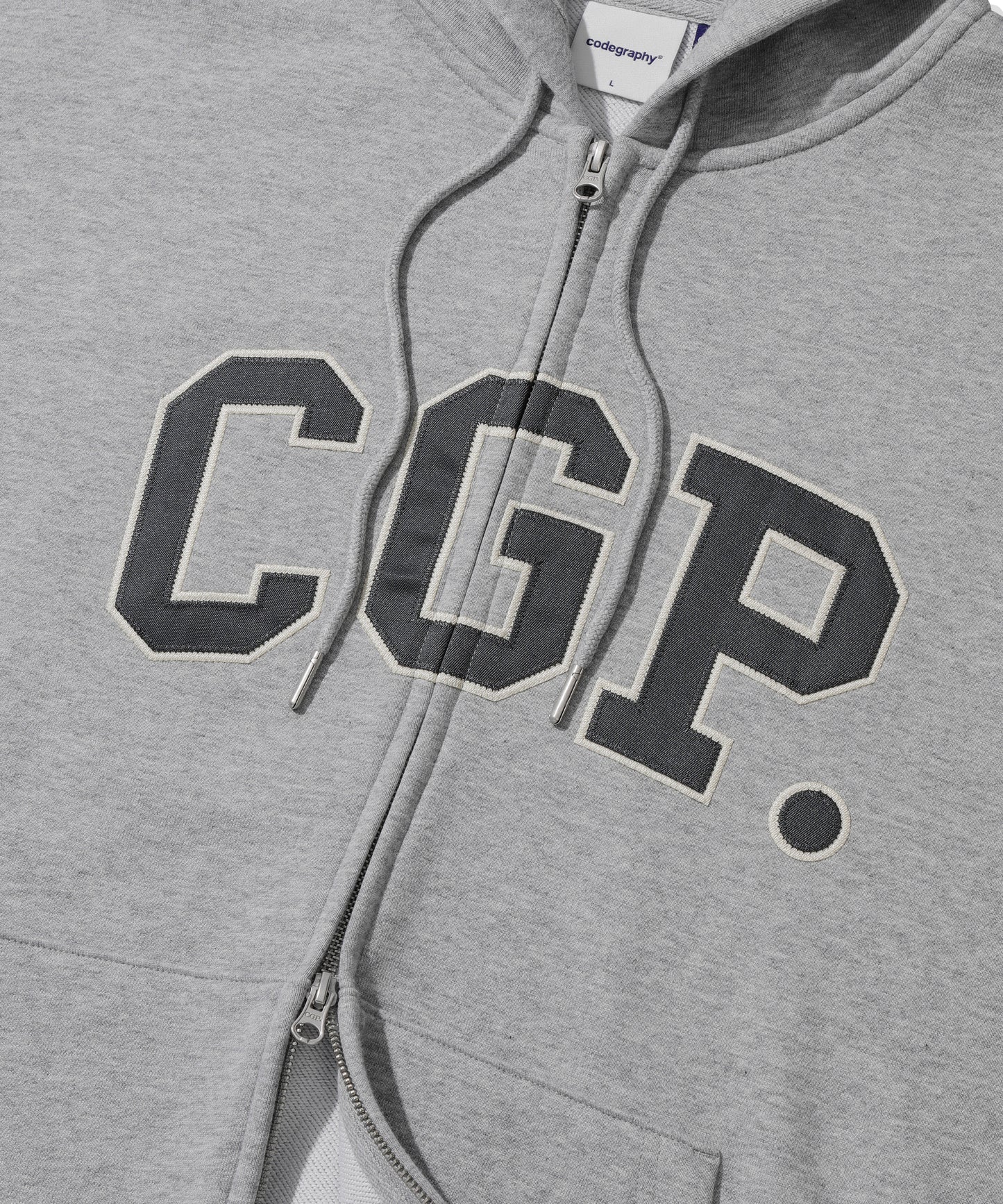 CGP Arch Logo Hooded Zip-up CBEBUTC330