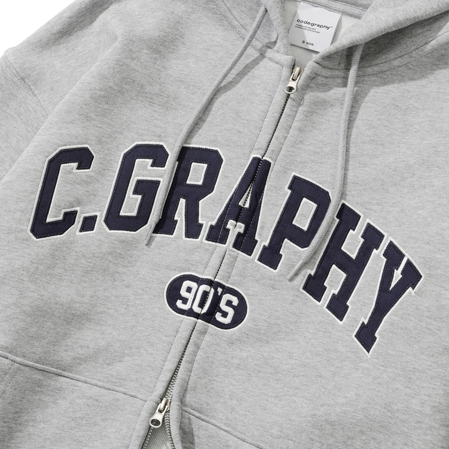 C.GRAPHY Hooded Zip-up CBFSUTC001