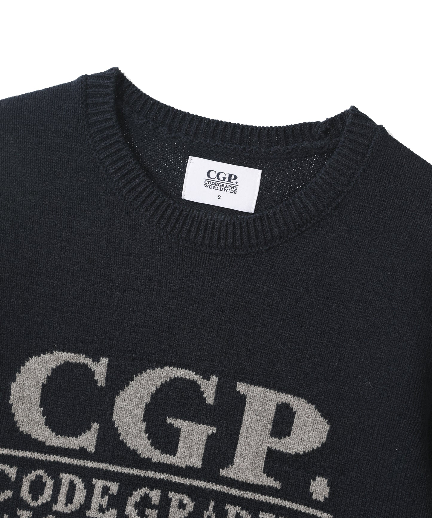 (Women's) Big Square Logo Short Sleeve Knit CBFUWKS002