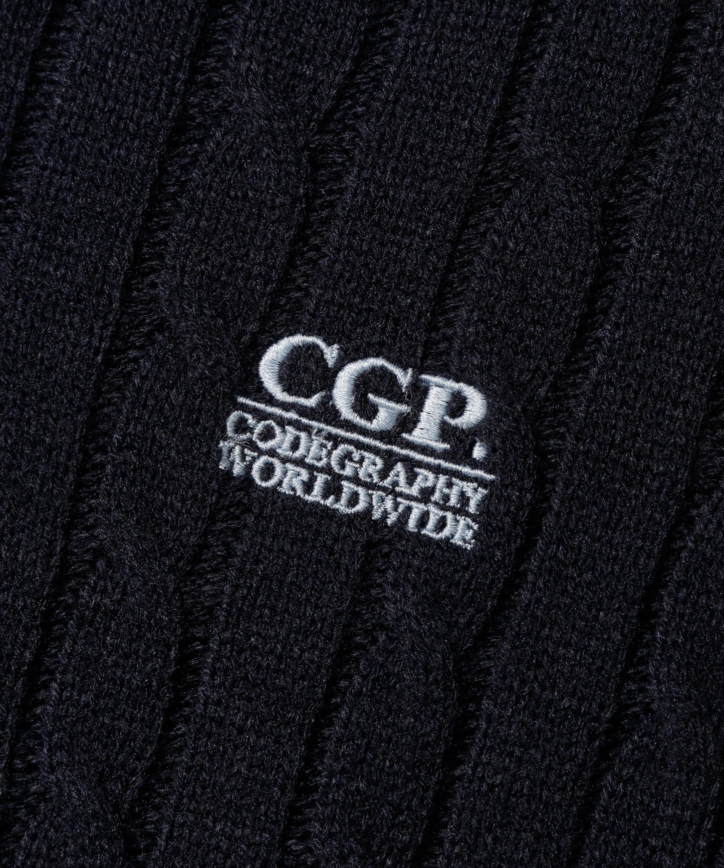 (Women) Small Square V-Neck Cable Knit CBEWWKL042