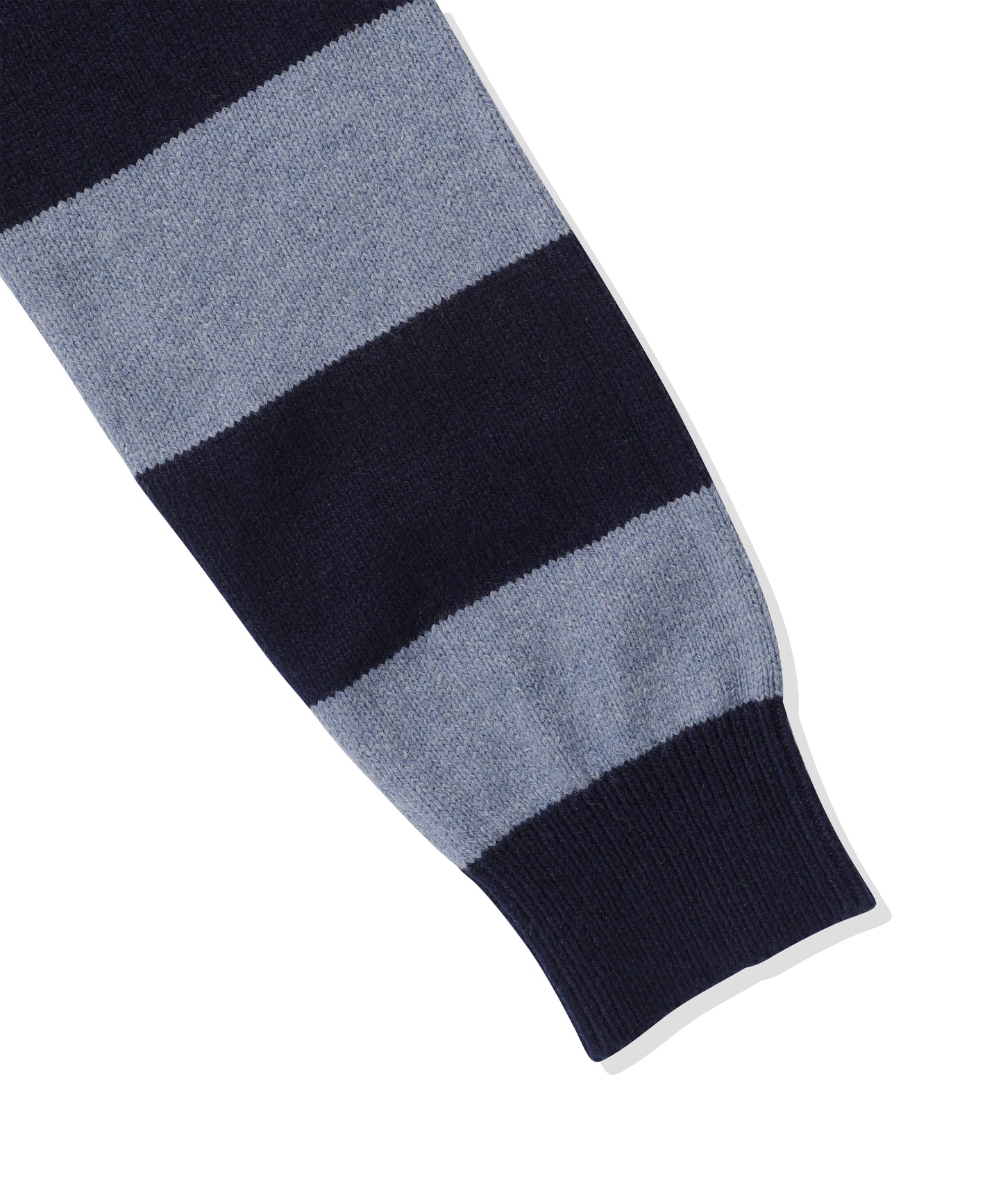 (Women's) Striped Knit Hooded Zip-up CBFSWKC001