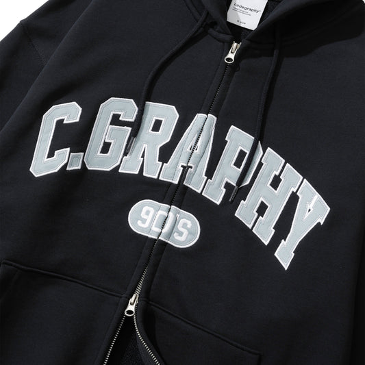 C.GRAPHY Hooded Zip-up CBFSUTC001