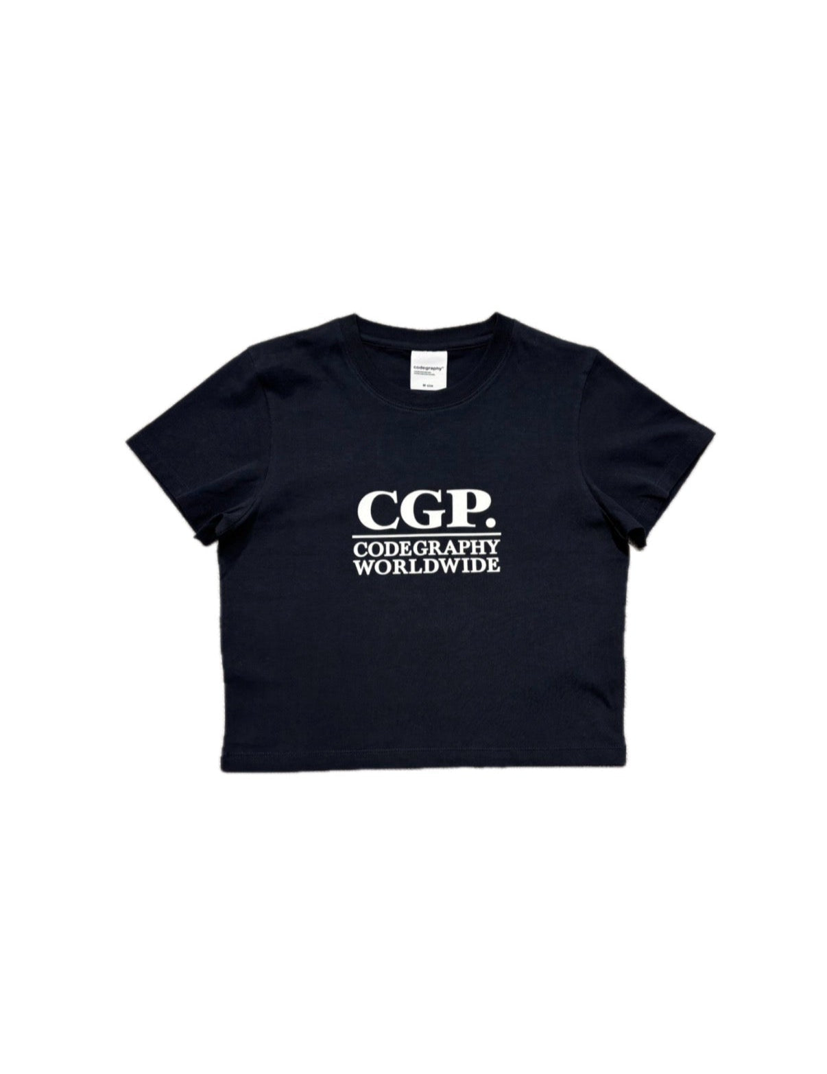 (Women) CGP Square Logo Crop Short Sleeve T-Shirt CBEUWTS015