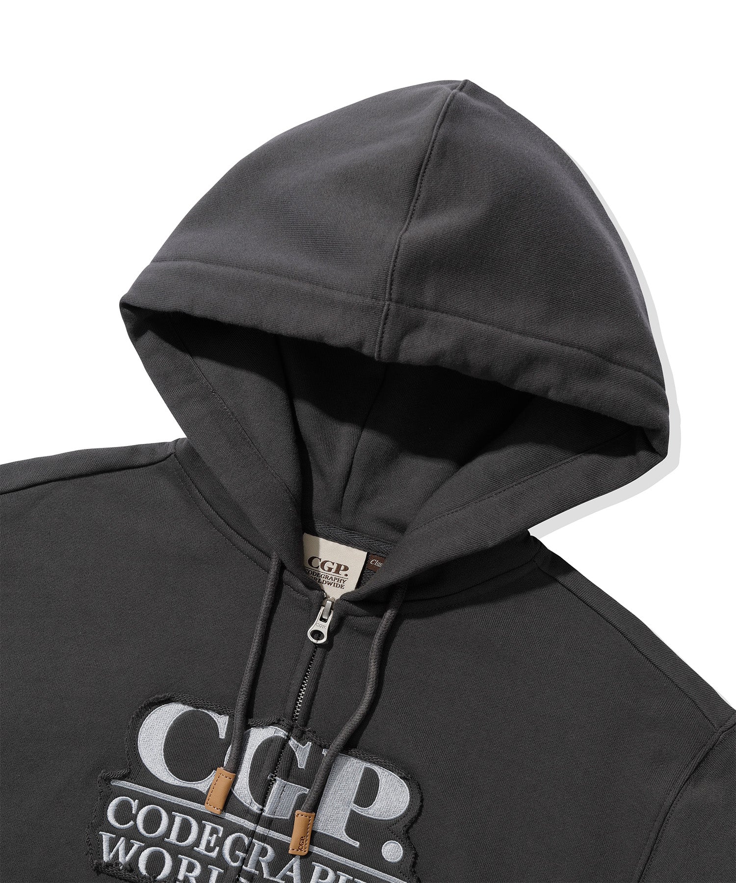 Women) Square Point Hooded Zip-up CBEWWTC030 – codegraphy