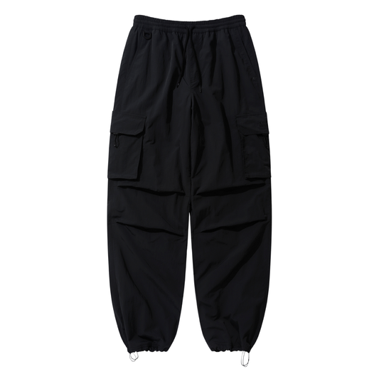 [fleece ver.] Nylon cargo parachute pants CBEWUWP070