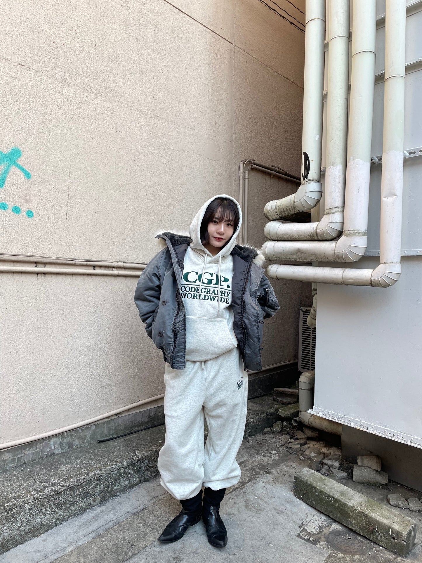 CGP Square Logo Hoodie CBESUTH120