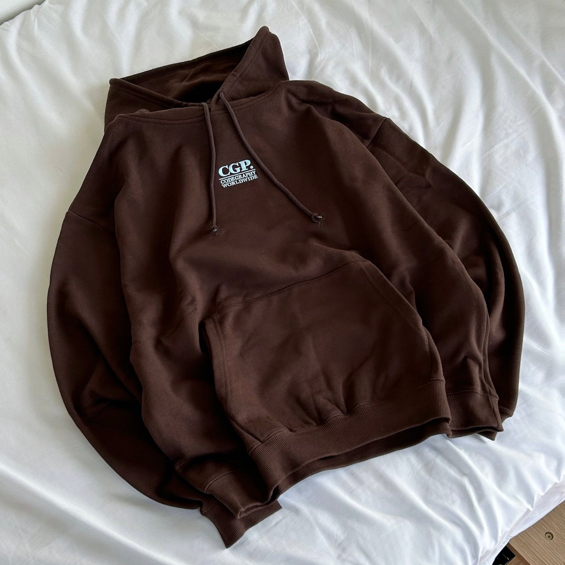 CGP Small Square Logo One Point hoodie – codegraphy