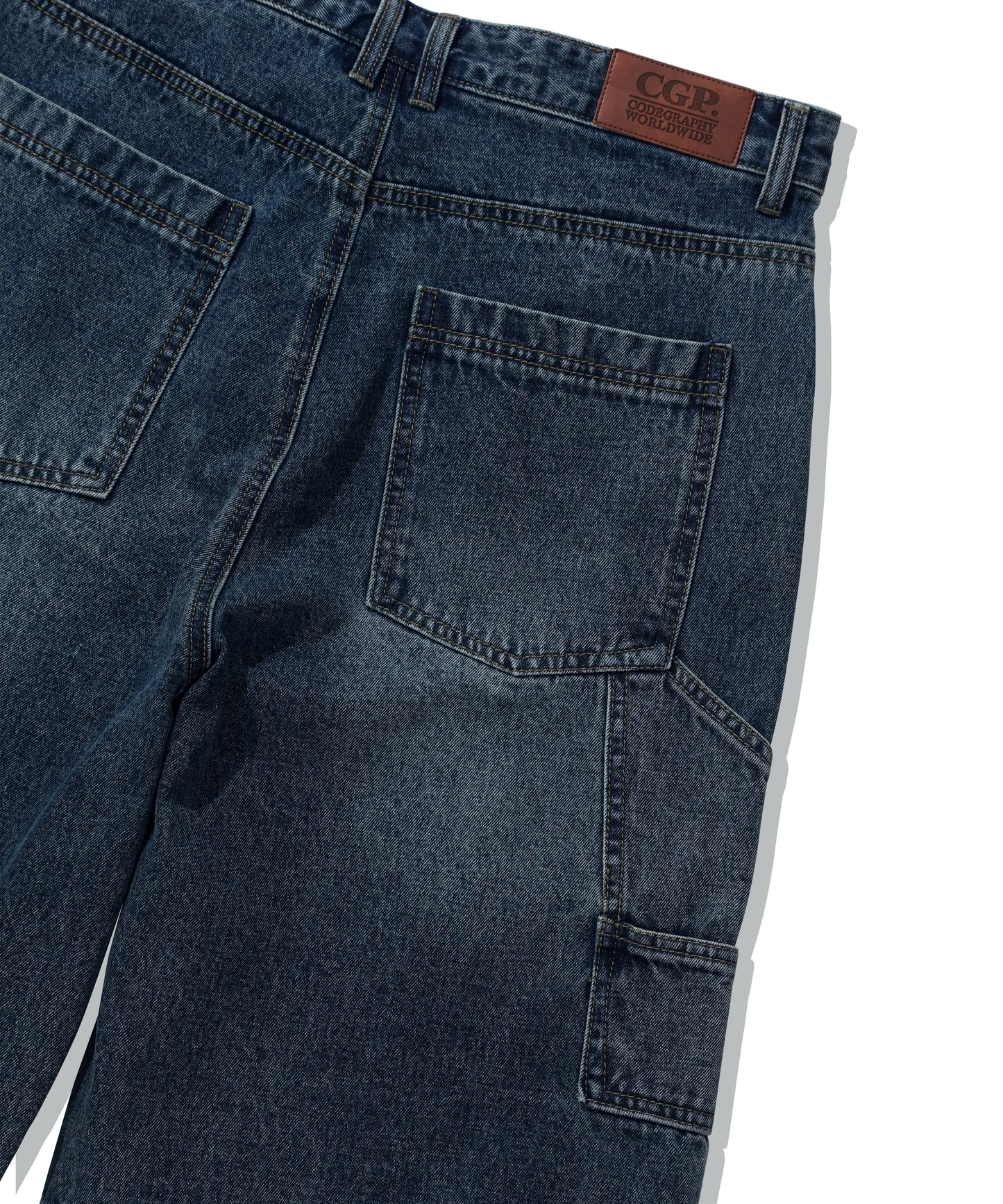 Bermuda Cargo Denim Shorts CBFUUDT002
