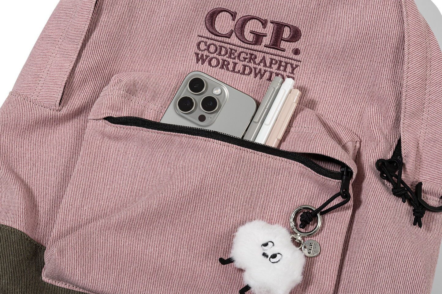 Square Logo Solid Backpack CBFAUBP002