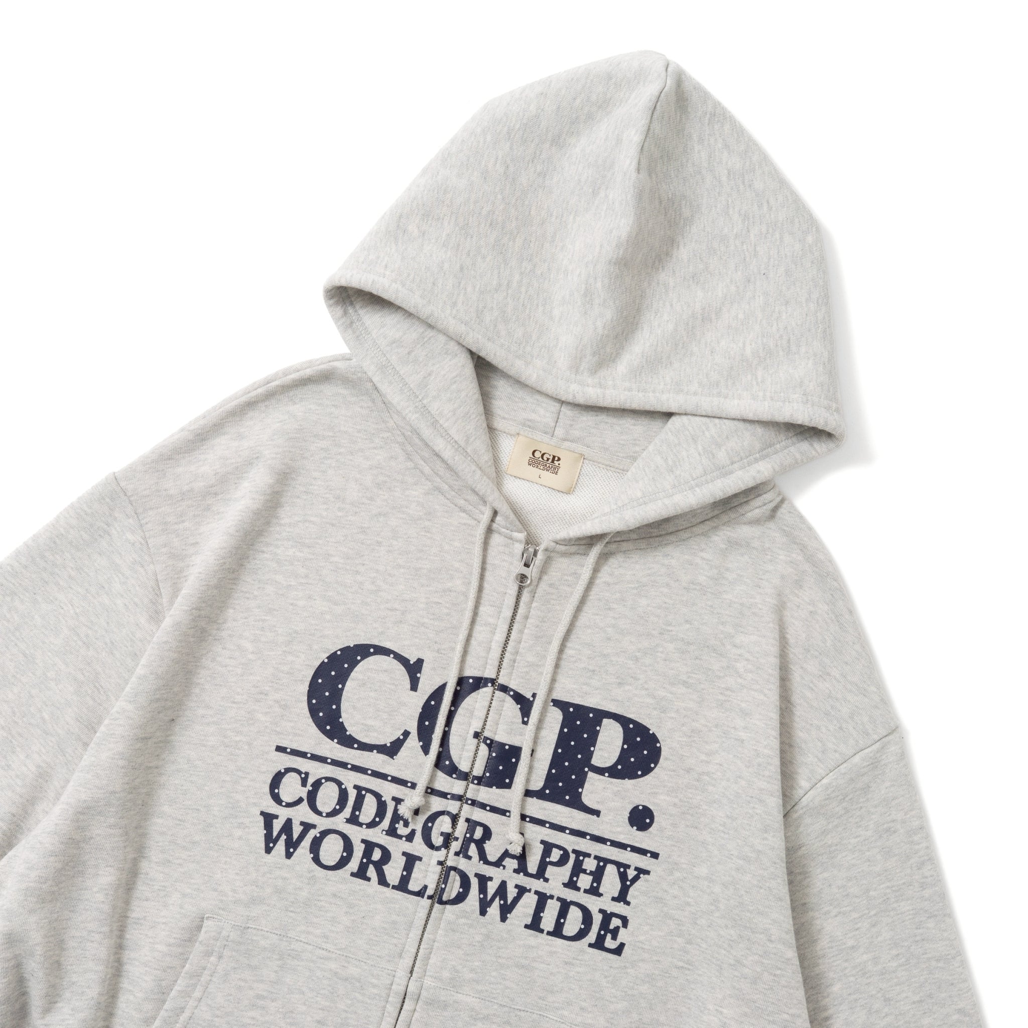 トップス CGP Square Logo Dot Hoodie CGP Square Logo Dot Hoodie – codegraphy