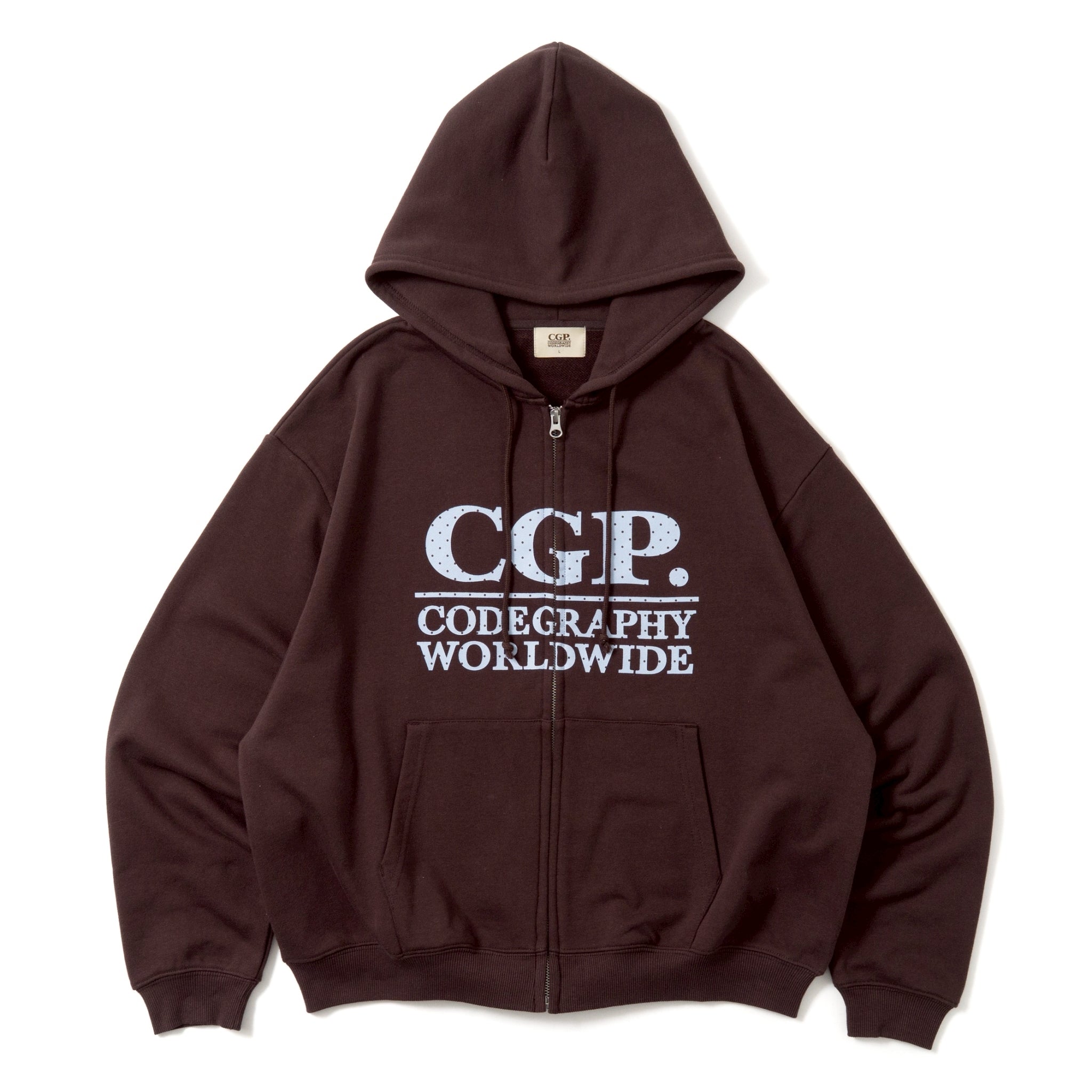 トップス CGP Square Logo Dot Hoodie CGP Square Logo Dot Hoodie – codegraphy