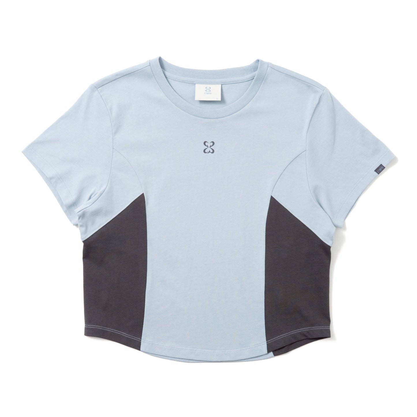 (Woman) Symbol Crop Short Sleeve T-Shirt CBEUWTS501