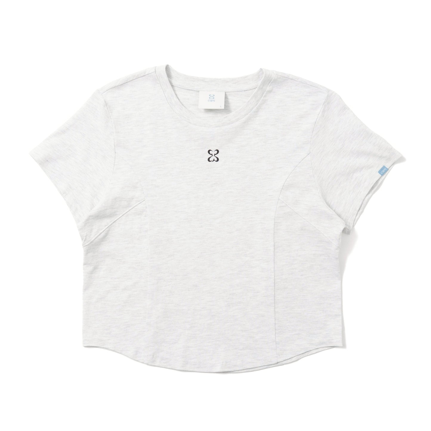 (Woman) Symbol Crop Short Sleeve T-Shirt CBEUWTS501