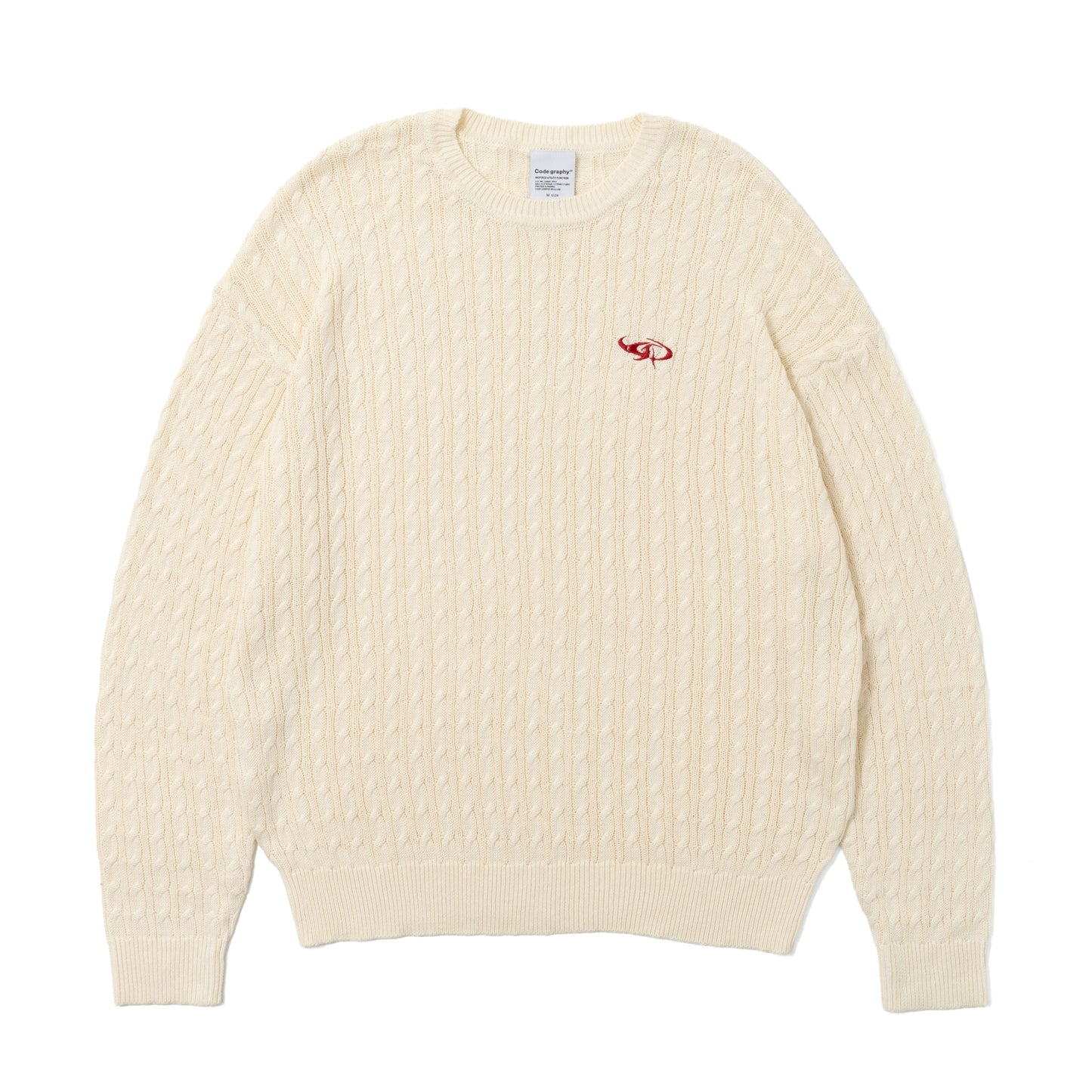 Tech Logo Cable Knit