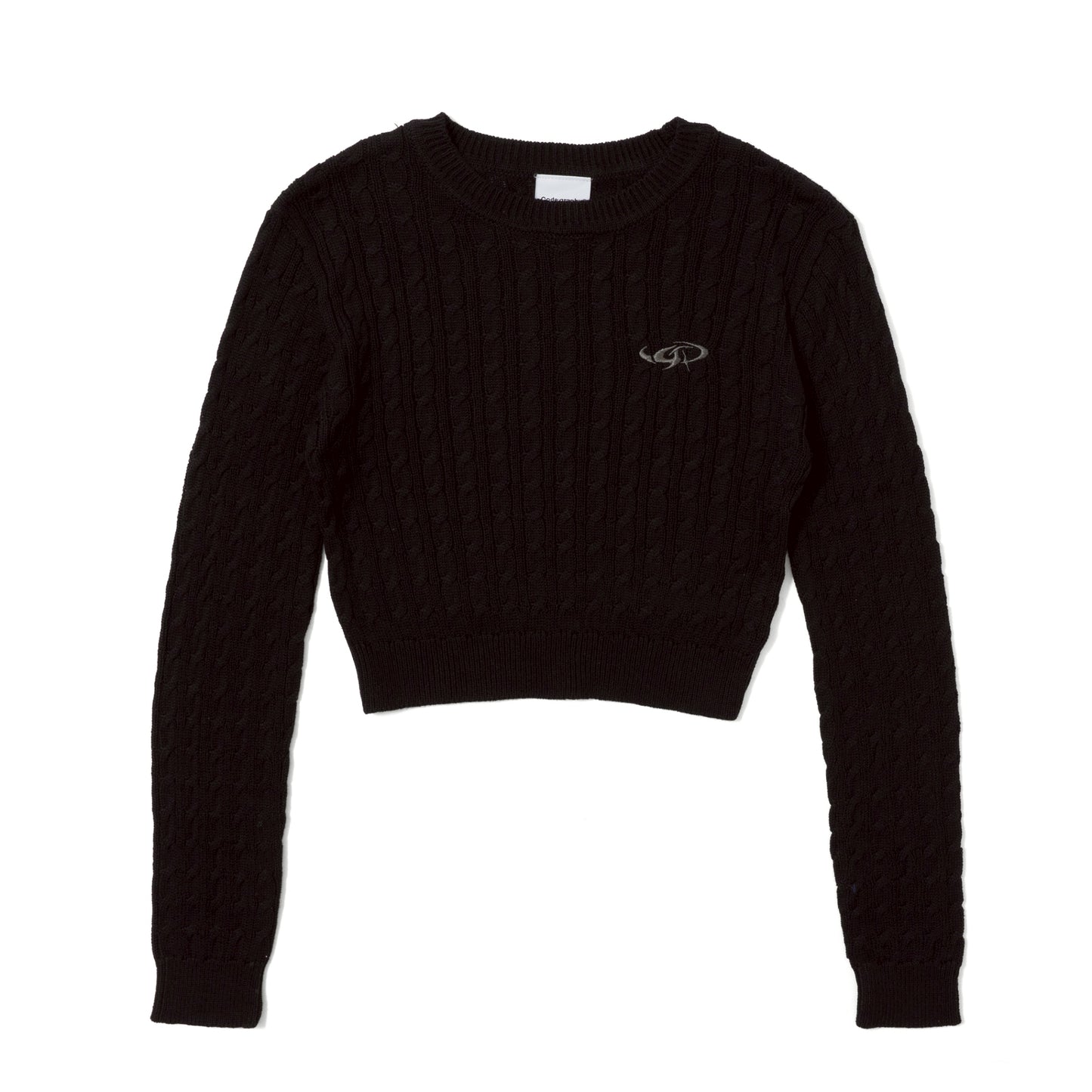 Tech Logo Cable Knit