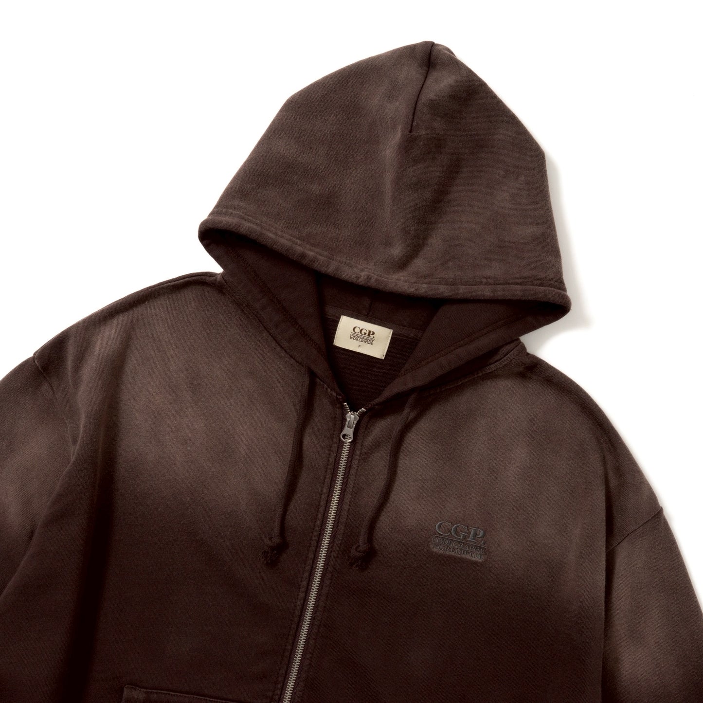 CGP Small Square Logo Sunfade Hoodie