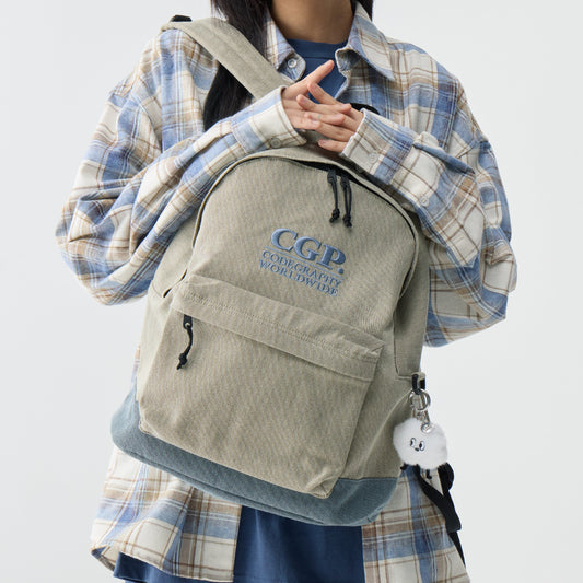 Square Logo Solid Backpack CBFAUBP002